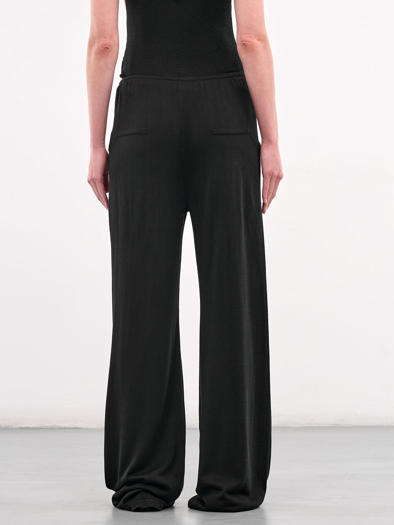 Slouchy Knit Pants (AMSS2542-BLACK)