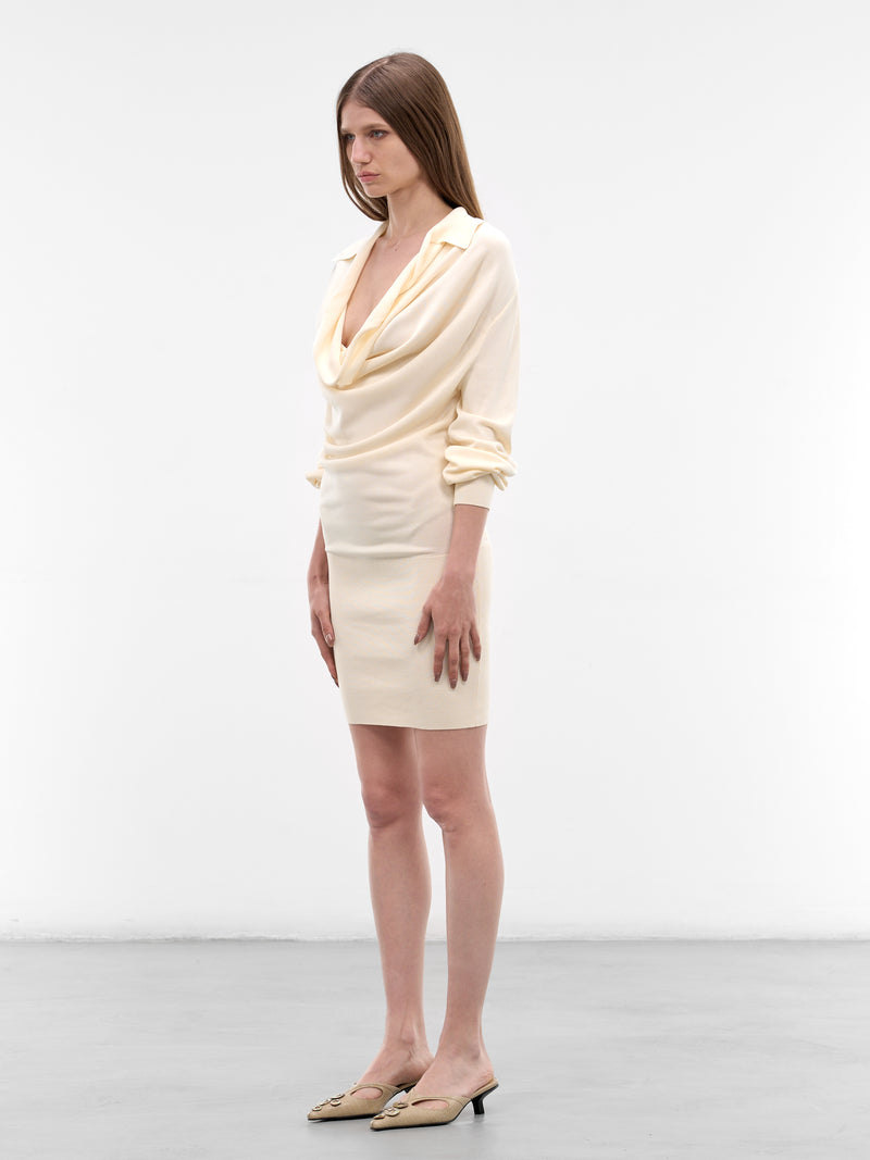 Off-White Vida Mini Dress (AMSS2615-VIDA-OFF-WHITE)