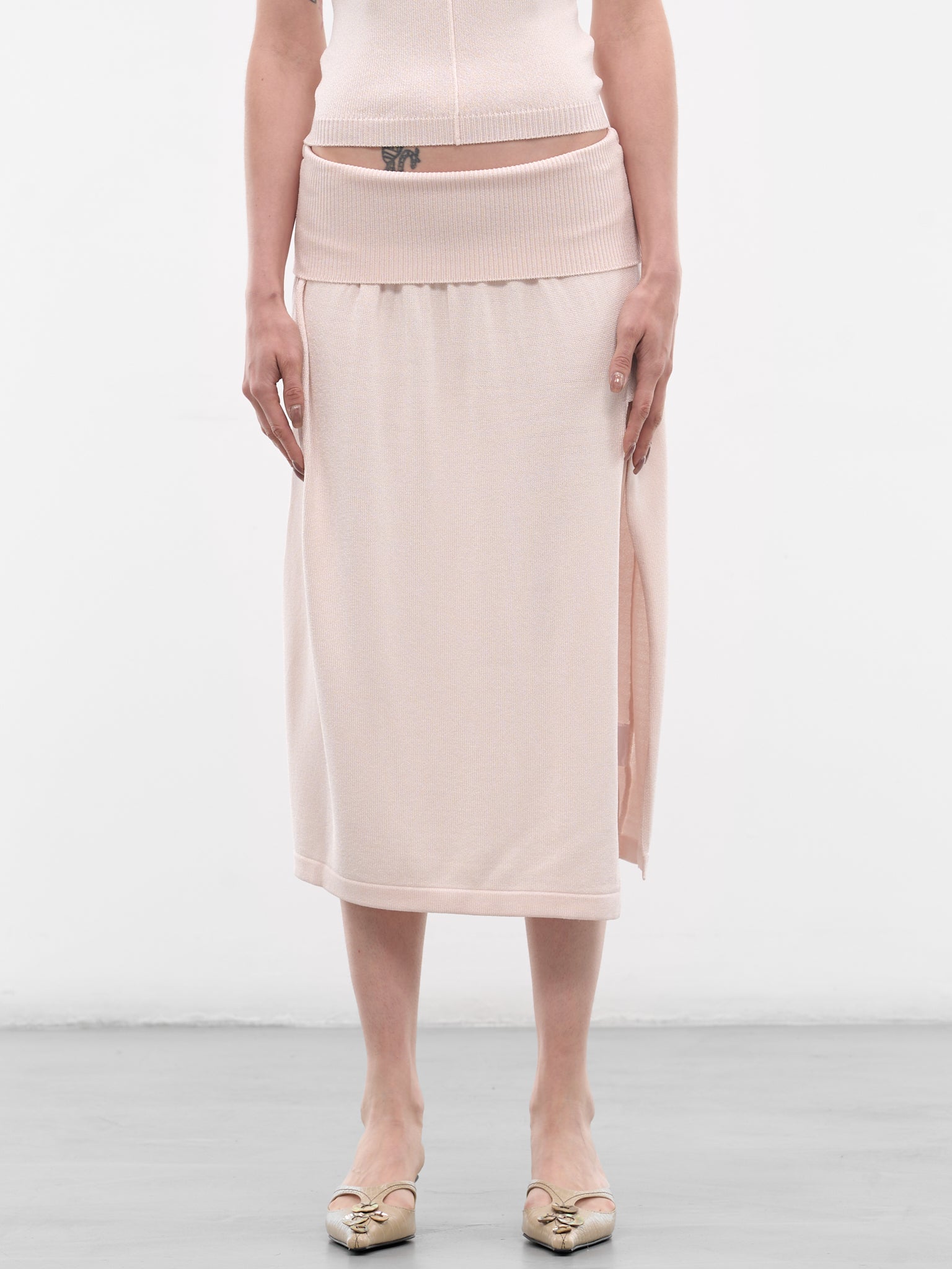 Pink Anis Midi Skirt (AMSS2667-ANIS-PINK)