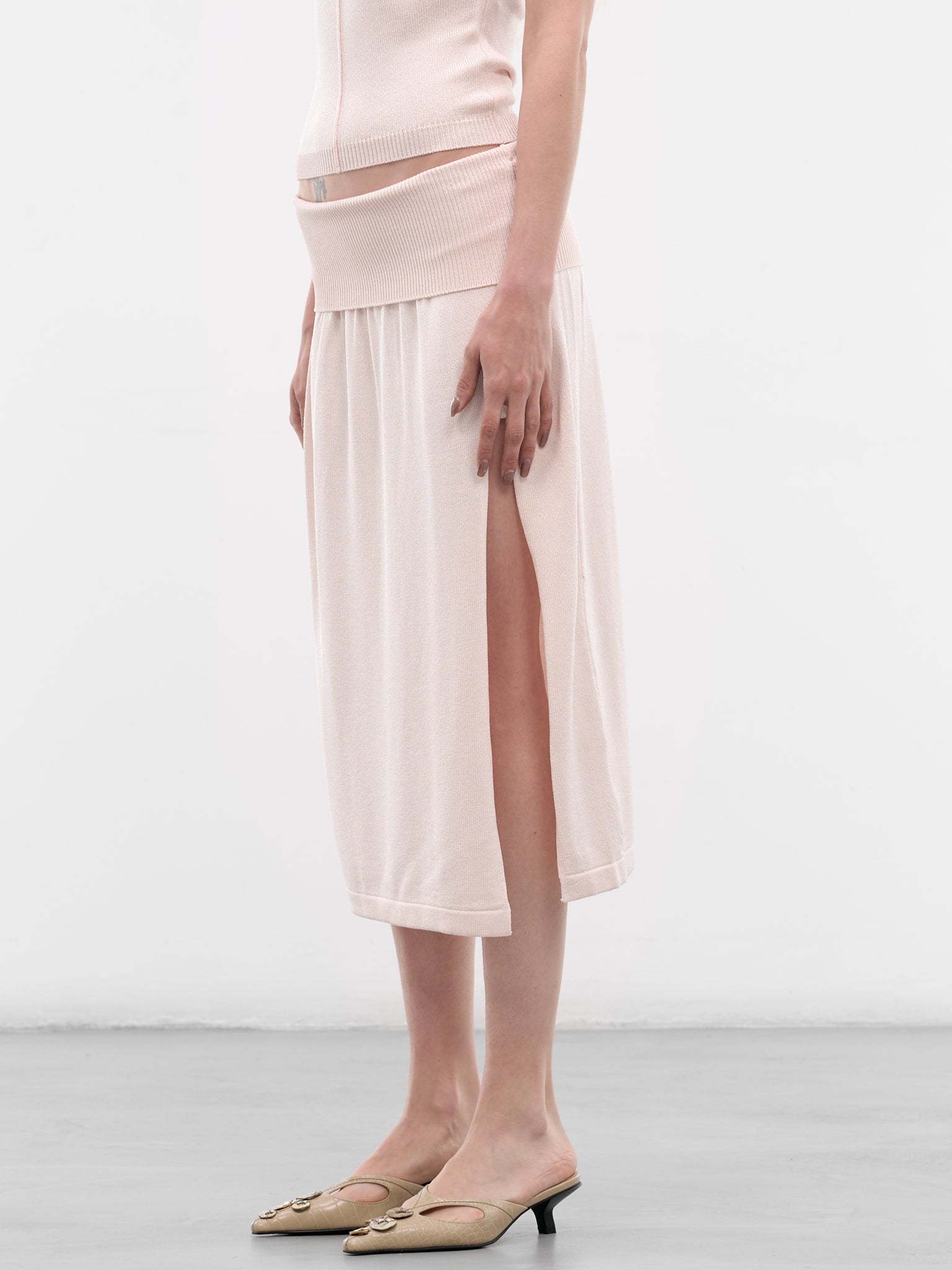 Pink Anis Midi Skirt (AMSS2667-ANIS-PINK)