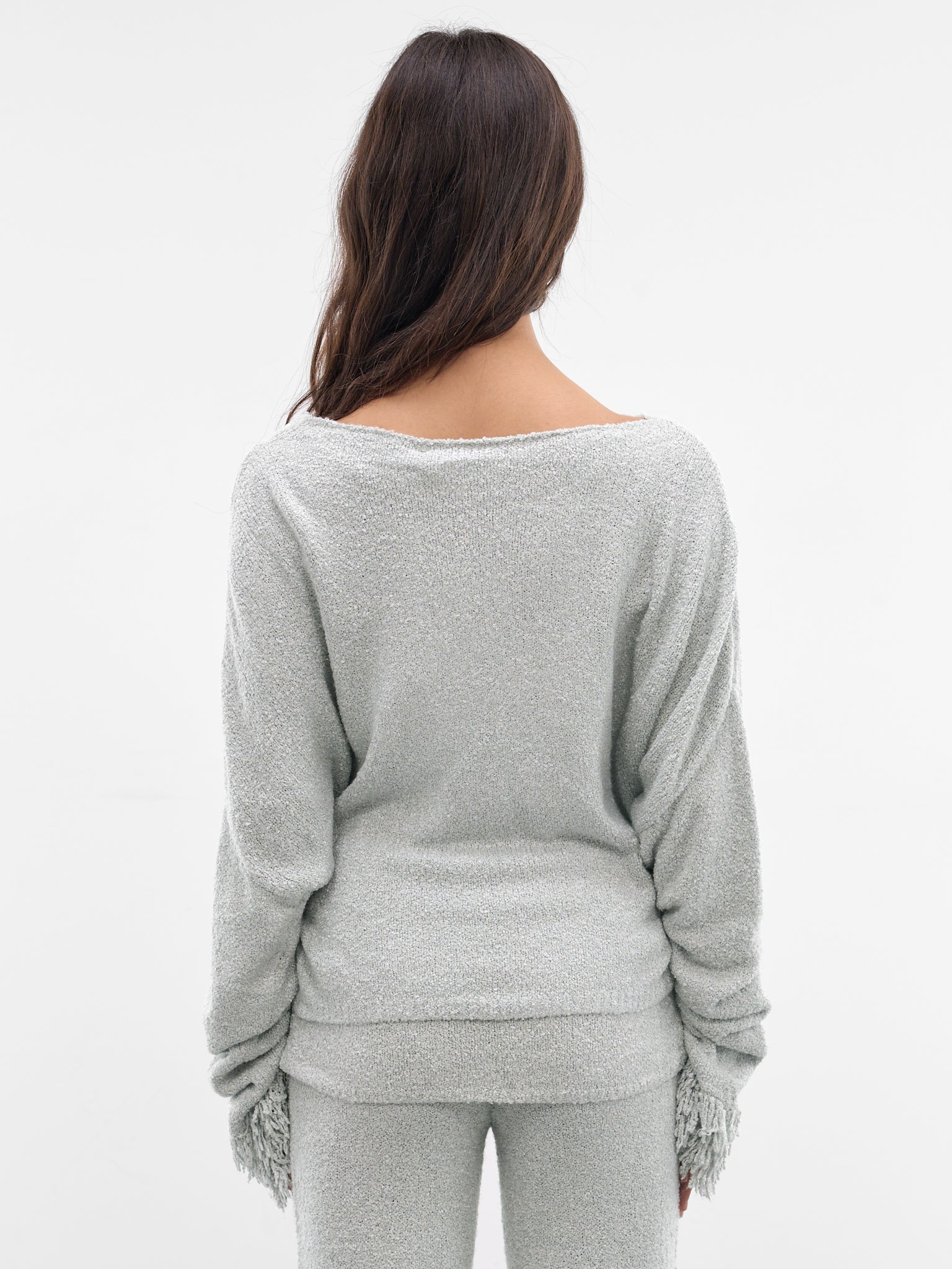 Azula Sage Textured Knit Sweater (AMSS2672-AZULA-SAGE)