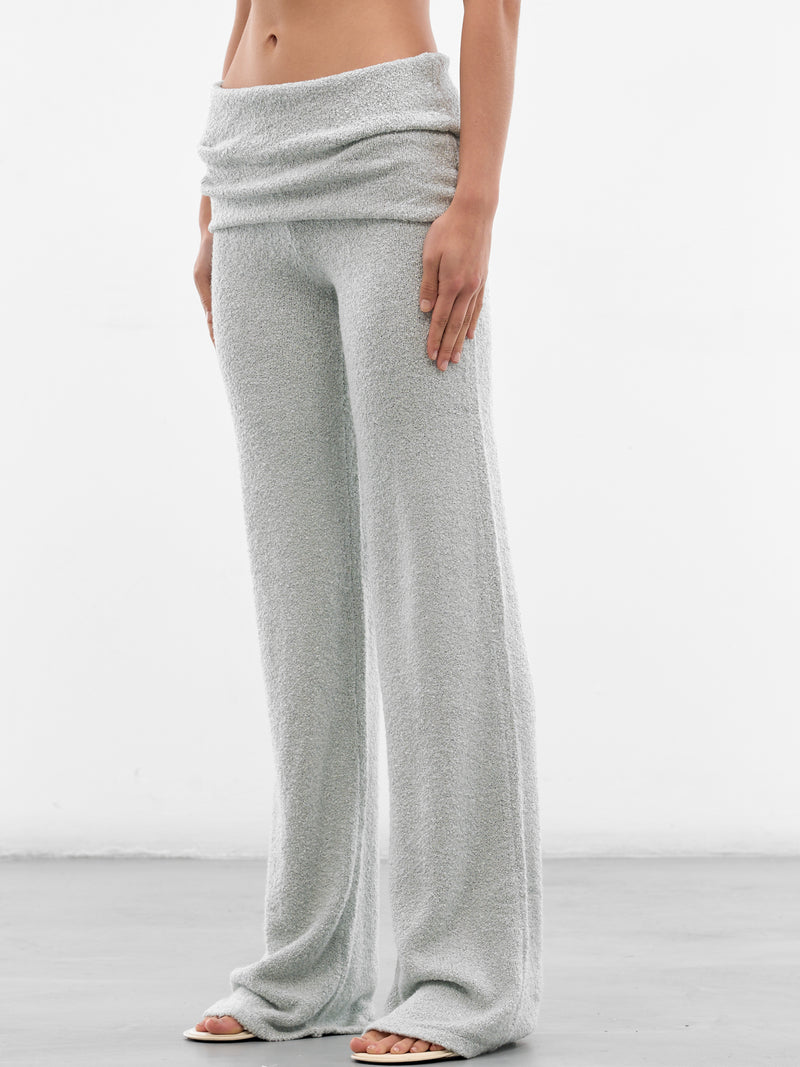 Azula Sage Textured Knit Trousers (AMSS2673-AZULA-SAGE)