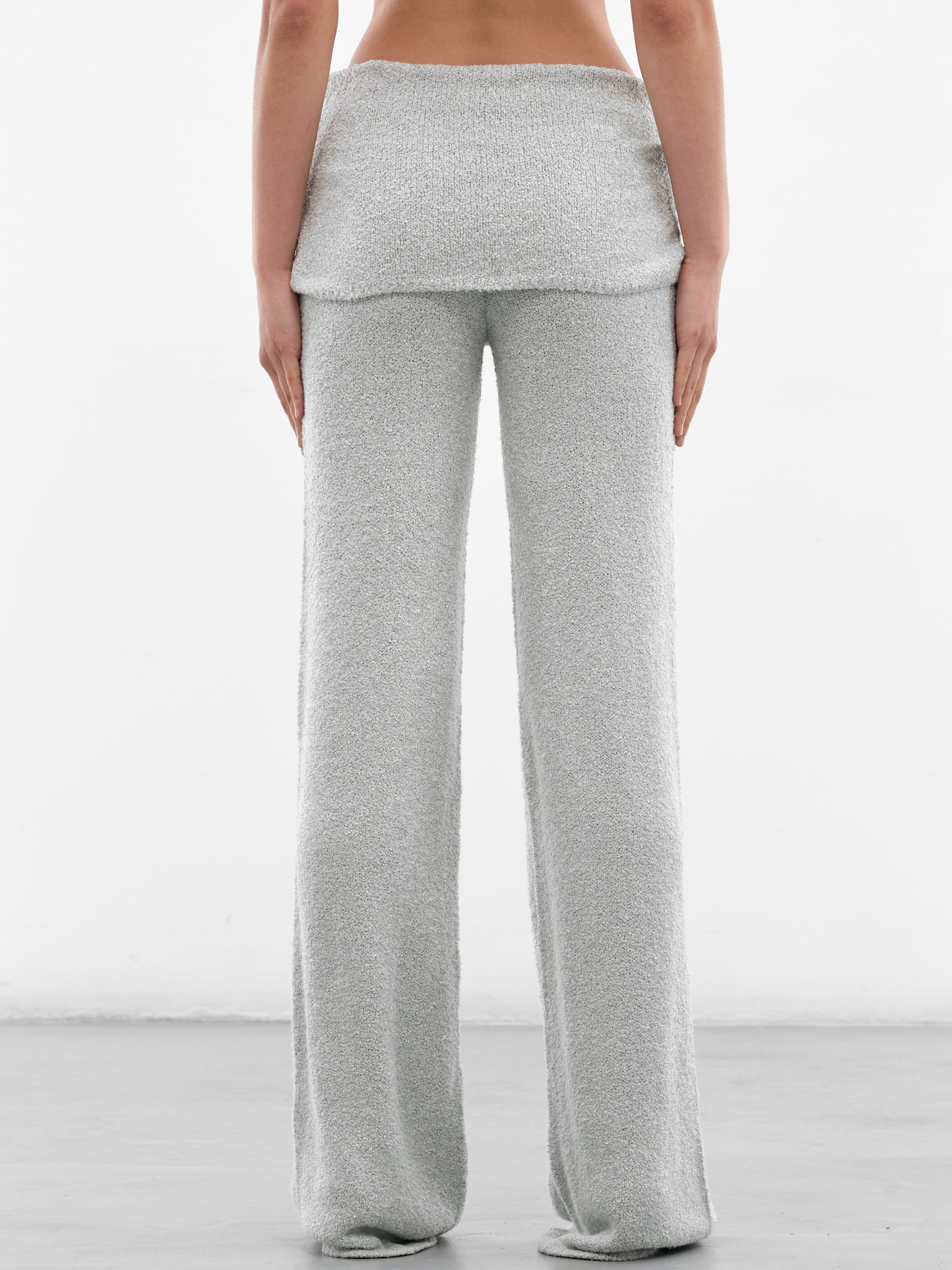 Azula Sage Textured Knit Trousers (AMSS2673-AZULA-SAGE)