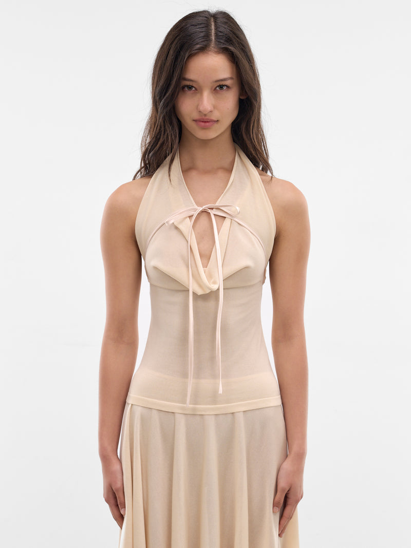 Dande Buttercream Tencel-Silk Top (AMSS2677-DANDE-BUTTERCREAM)