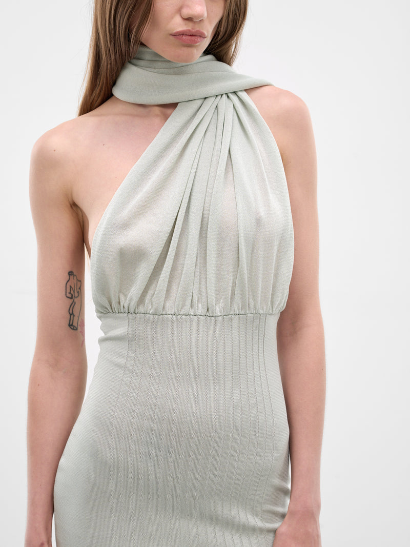 Sage Thea Scarf Mini Dress (AMSS2682-THEA-SAGE)
