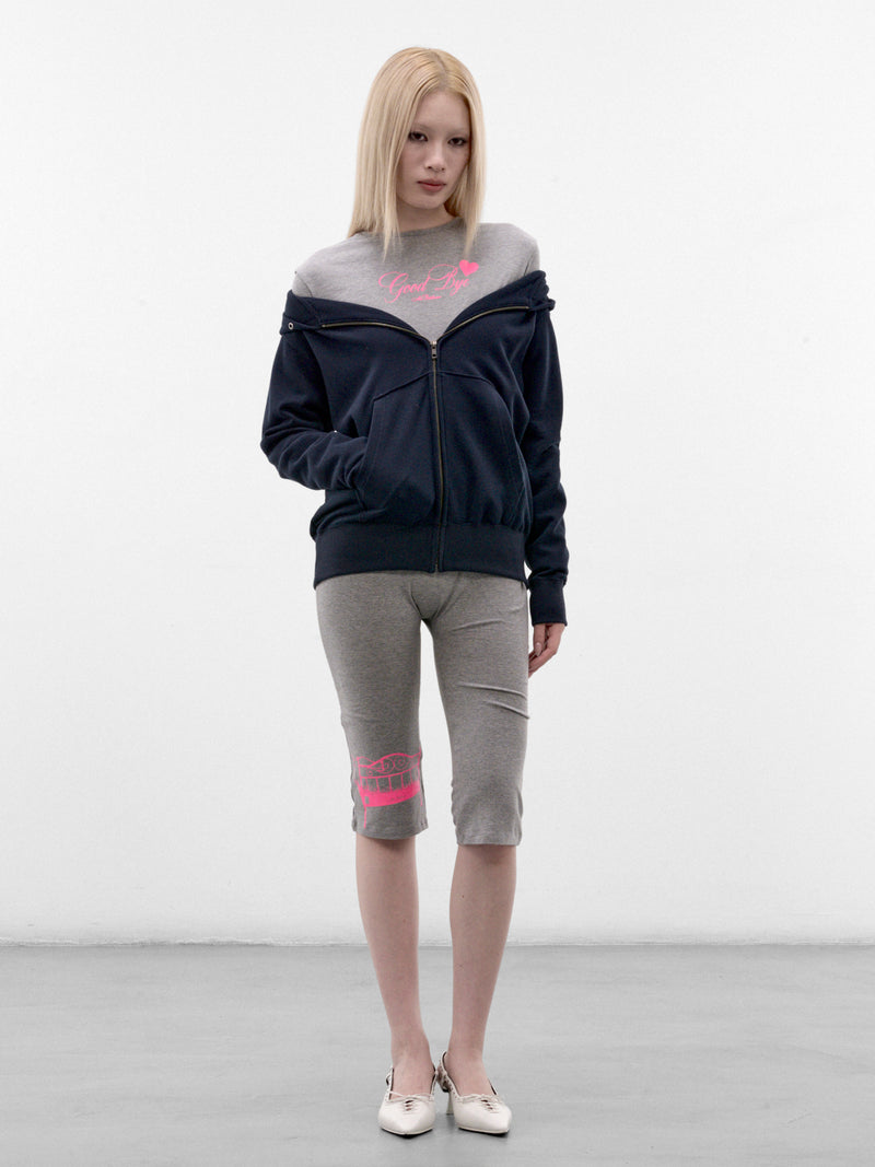Gray Graphic Long Sleeve Tee (AN001TP26AWGRY-GRAY)