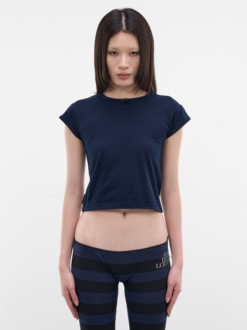 Navy Cotton Tiny Tee (AN002TP26SSNVY-NAVY)