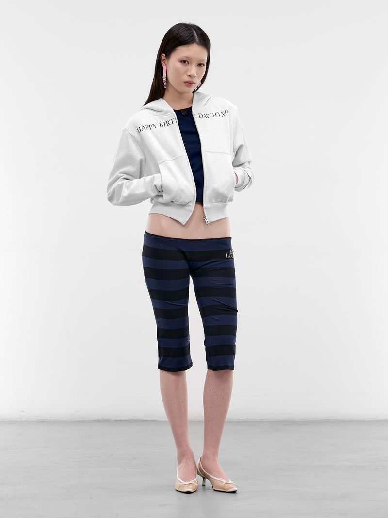 Navy Striped Cotton Childhood Leggings (AN004PT27SSBLU-NAVY-STRIPE)