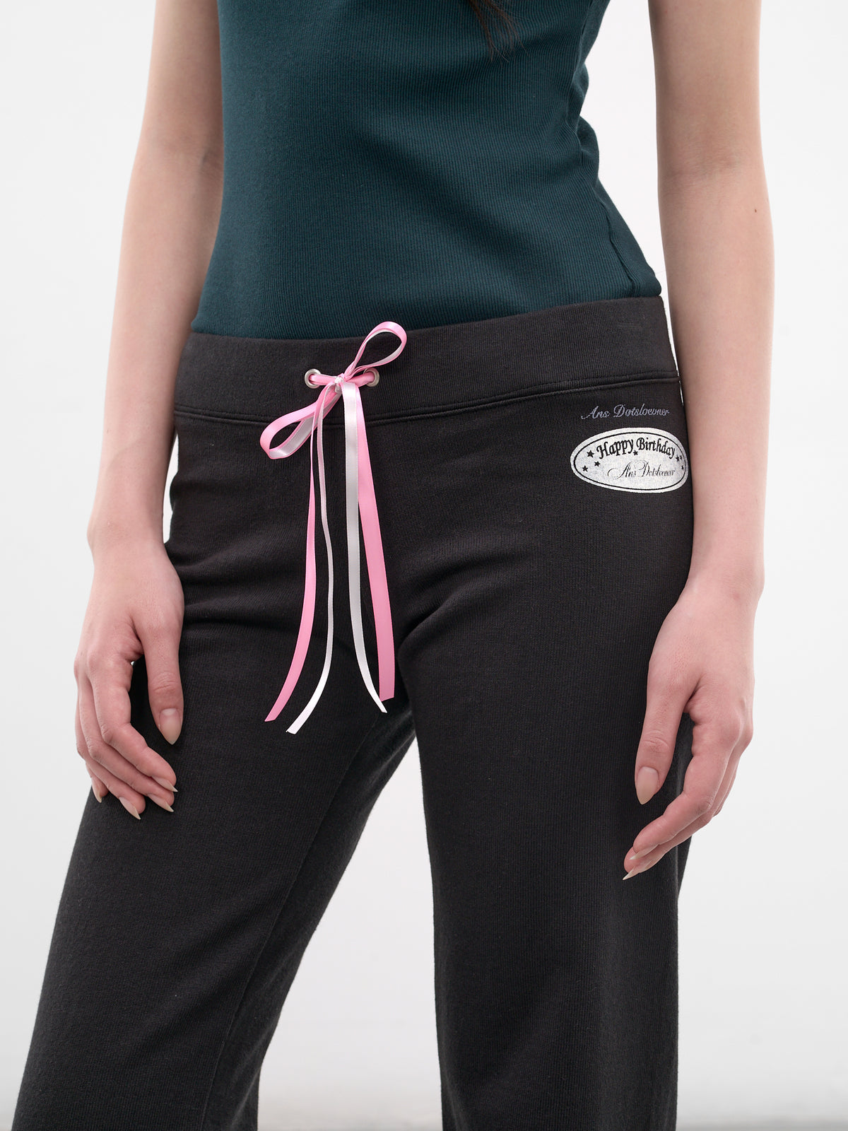 Brown Cotton Happy Birthday Pants (AN006PT26SSBRN-BROWN)