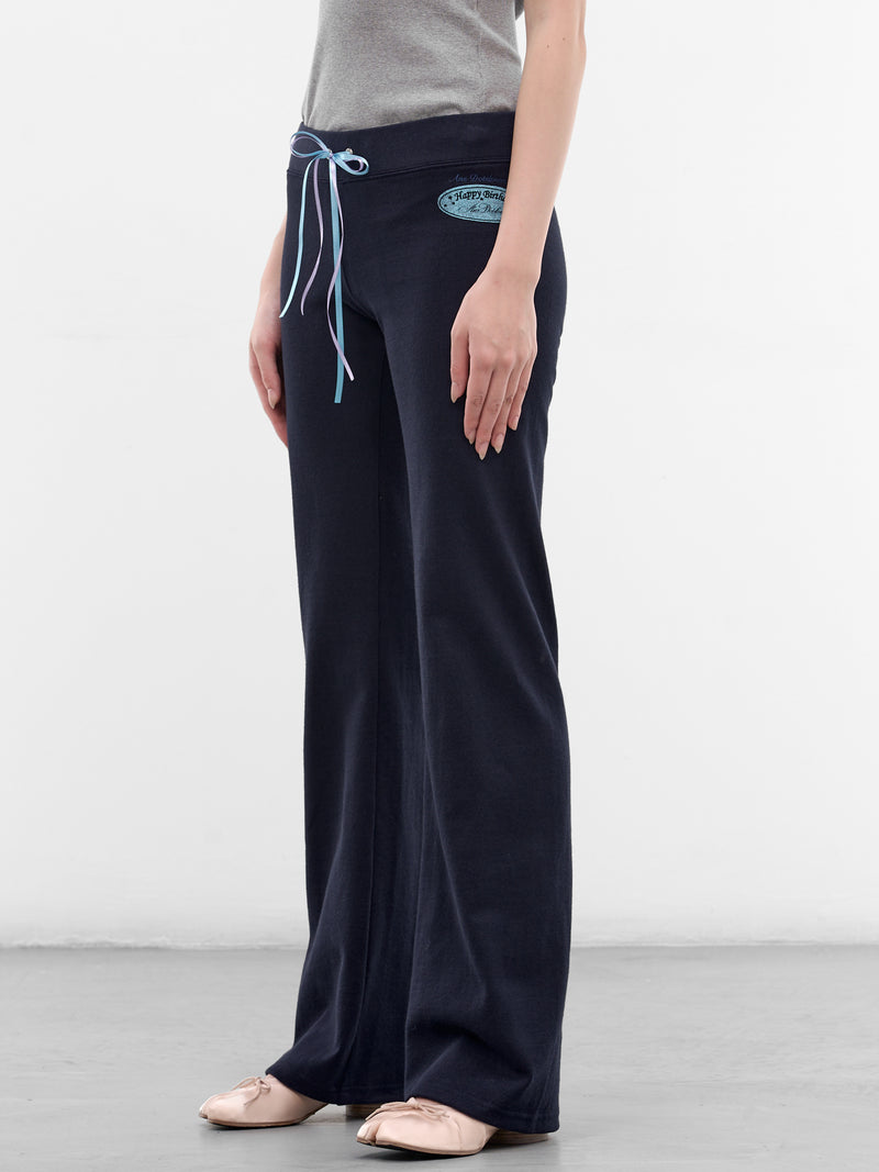 Navy Cotton Happy Birthday Pants (AN006PT26SSNAY-NAVY)