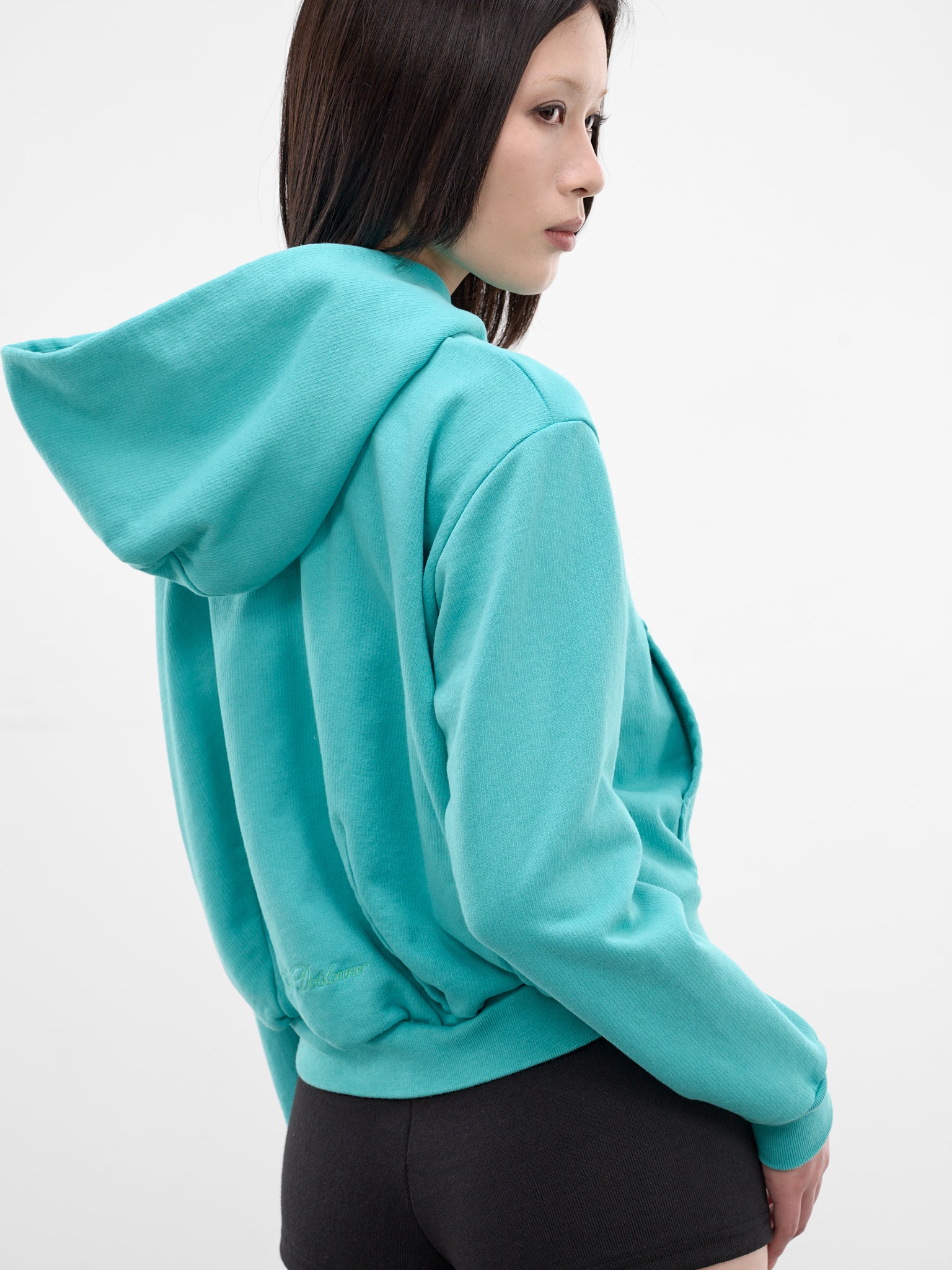 Emerald Happy Birthday Zip Hoodie (AN008TP26SSEME-EMERALD)