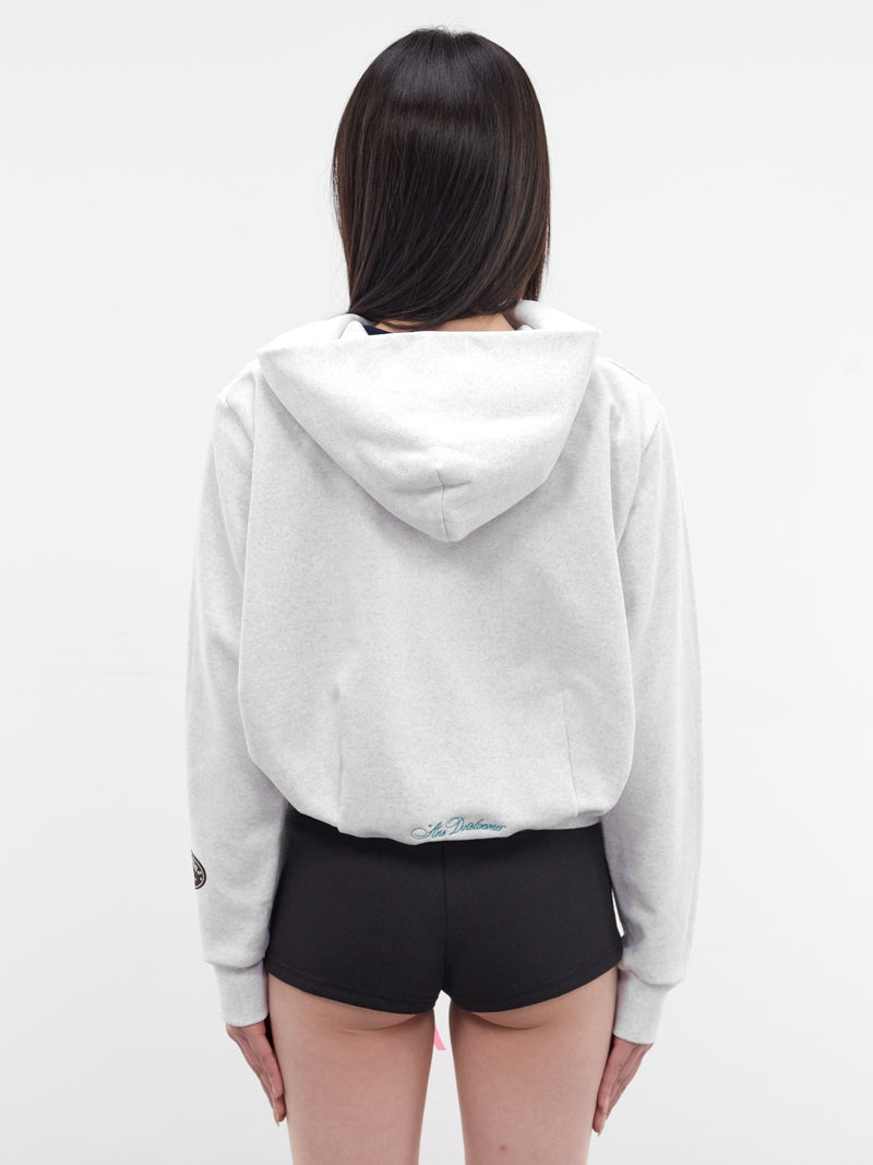 White Happy Birthday Zip Hoodie (AN008TP26SSWMX-WHITE-MIX)