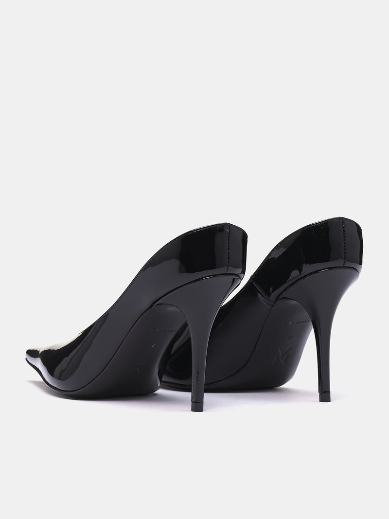 Anok Heels (ANOK-MULE-BLACK)