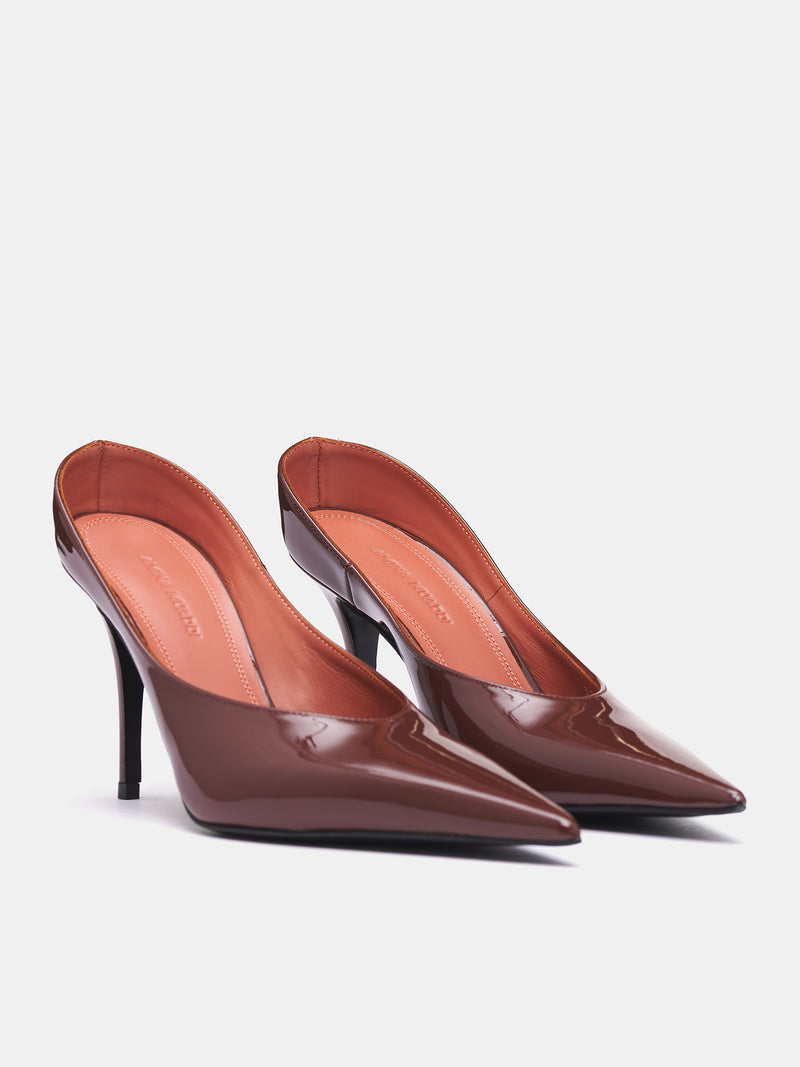 Anok Heels (ANOK-MULE-CHOCOLATE)