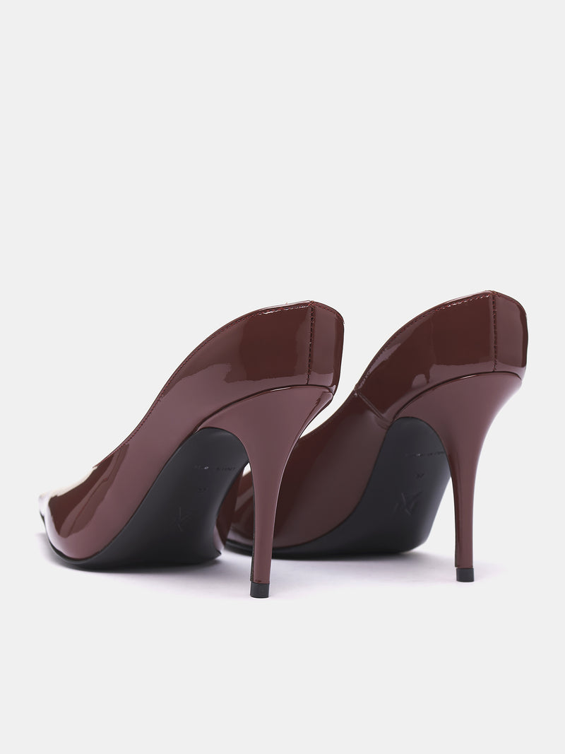 Anok Heels (ANOK-MULE-CHOCOLATE)