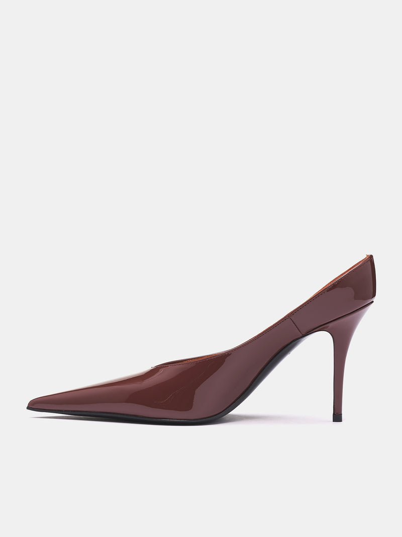 Anok Heels (ANOK-MULE-CHOCOLATE)