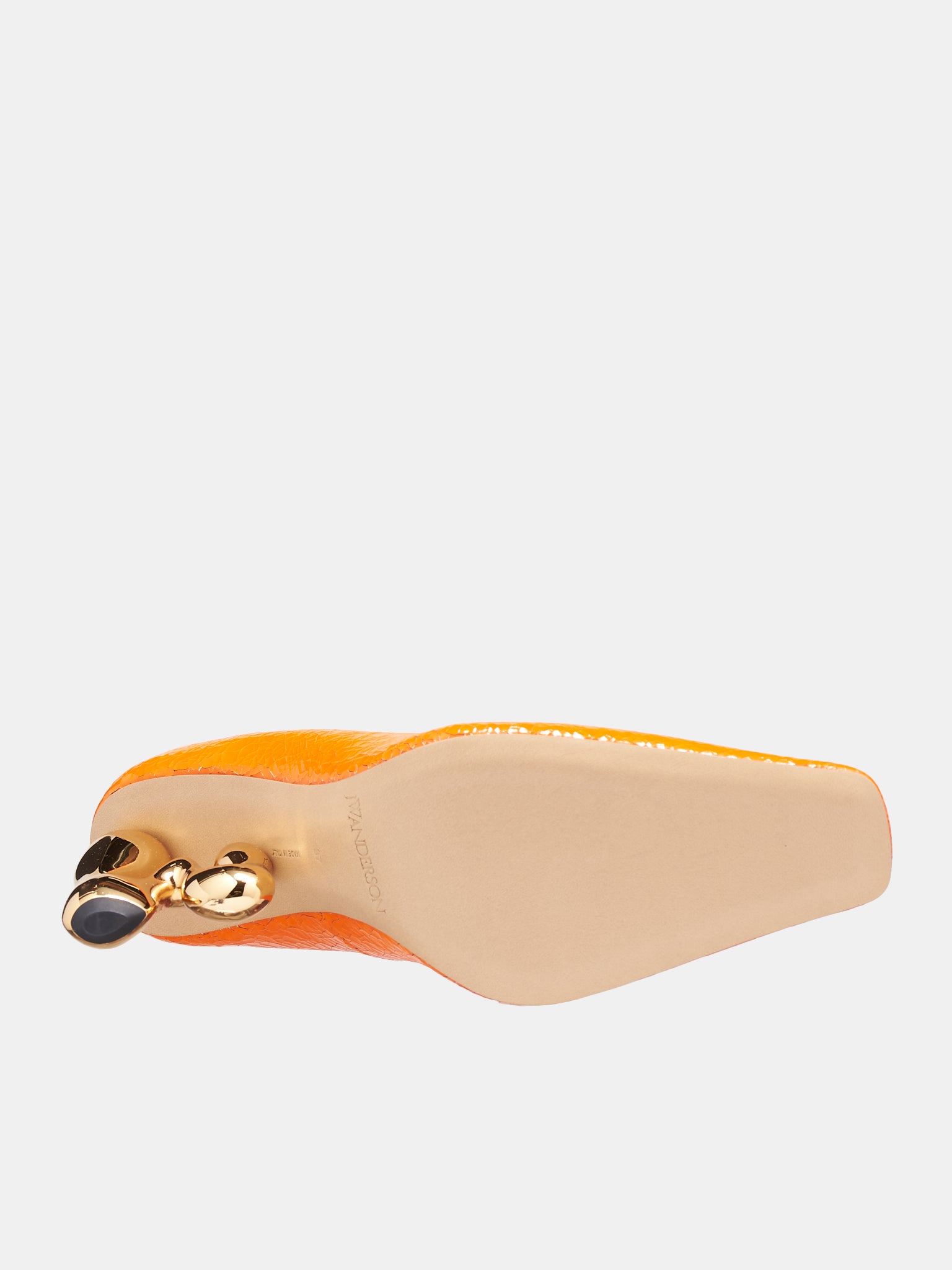 Bubble Heel Pumps (ANW41310B-18812-ORANGE-GOLD)