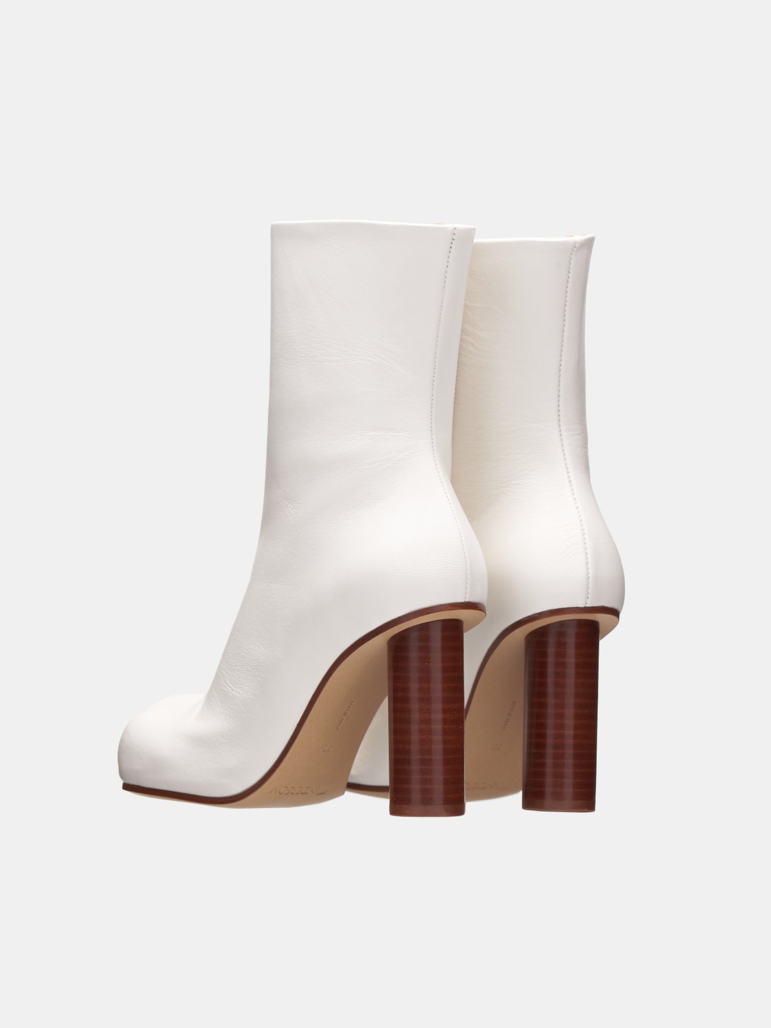 Paw Ankle Boots (ANW41320A-18826-OFF-WHITE)