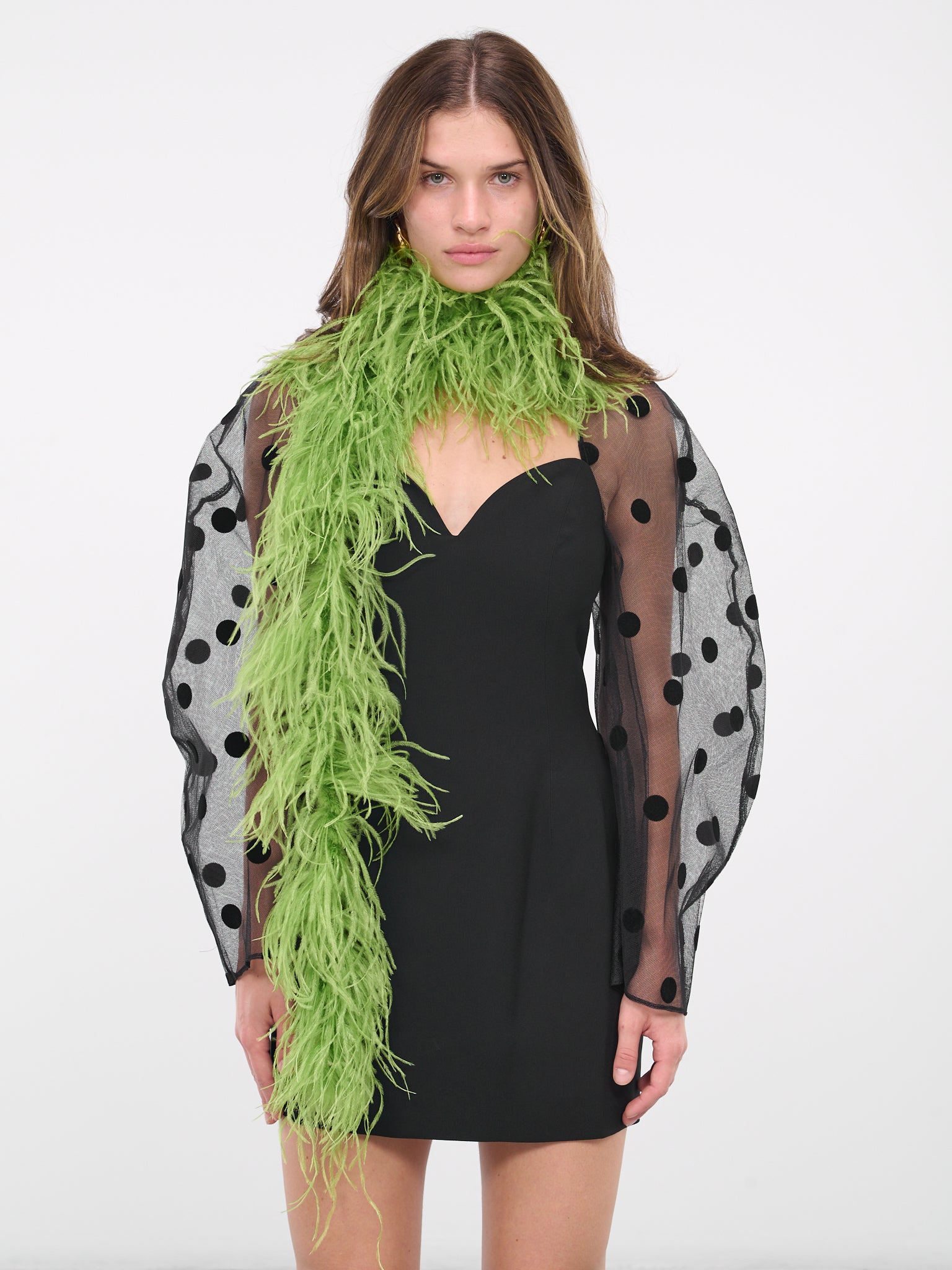 Feather Boa (AC0309-500-GREEN)