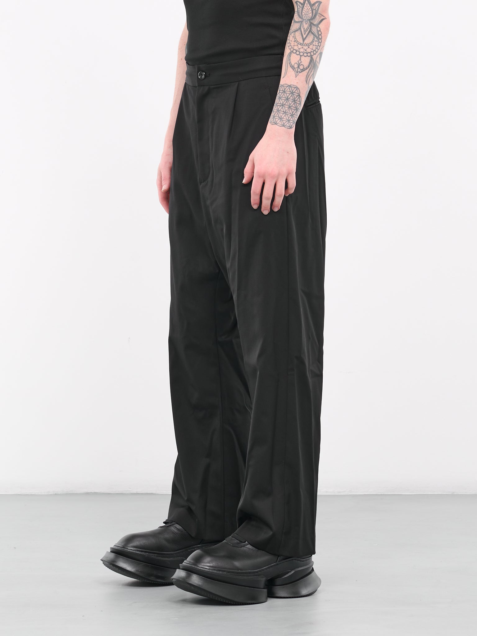 Drop-crotch Trousers (AP32-001-BLACK)