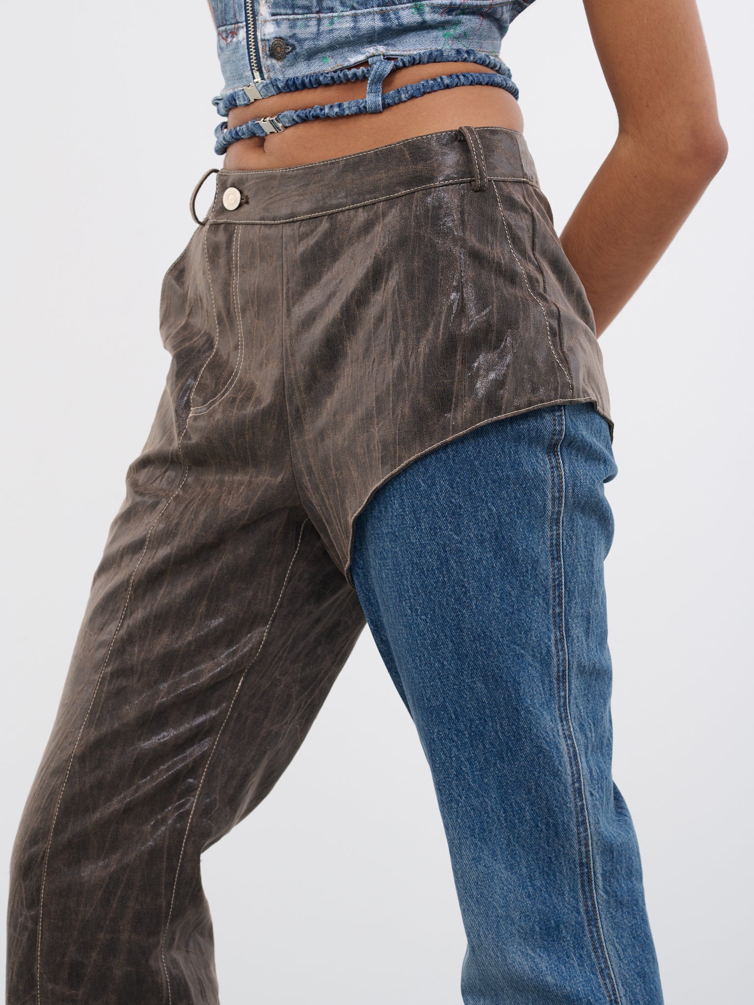 Hybrid Lance Jeans (APA636W-BROWN)