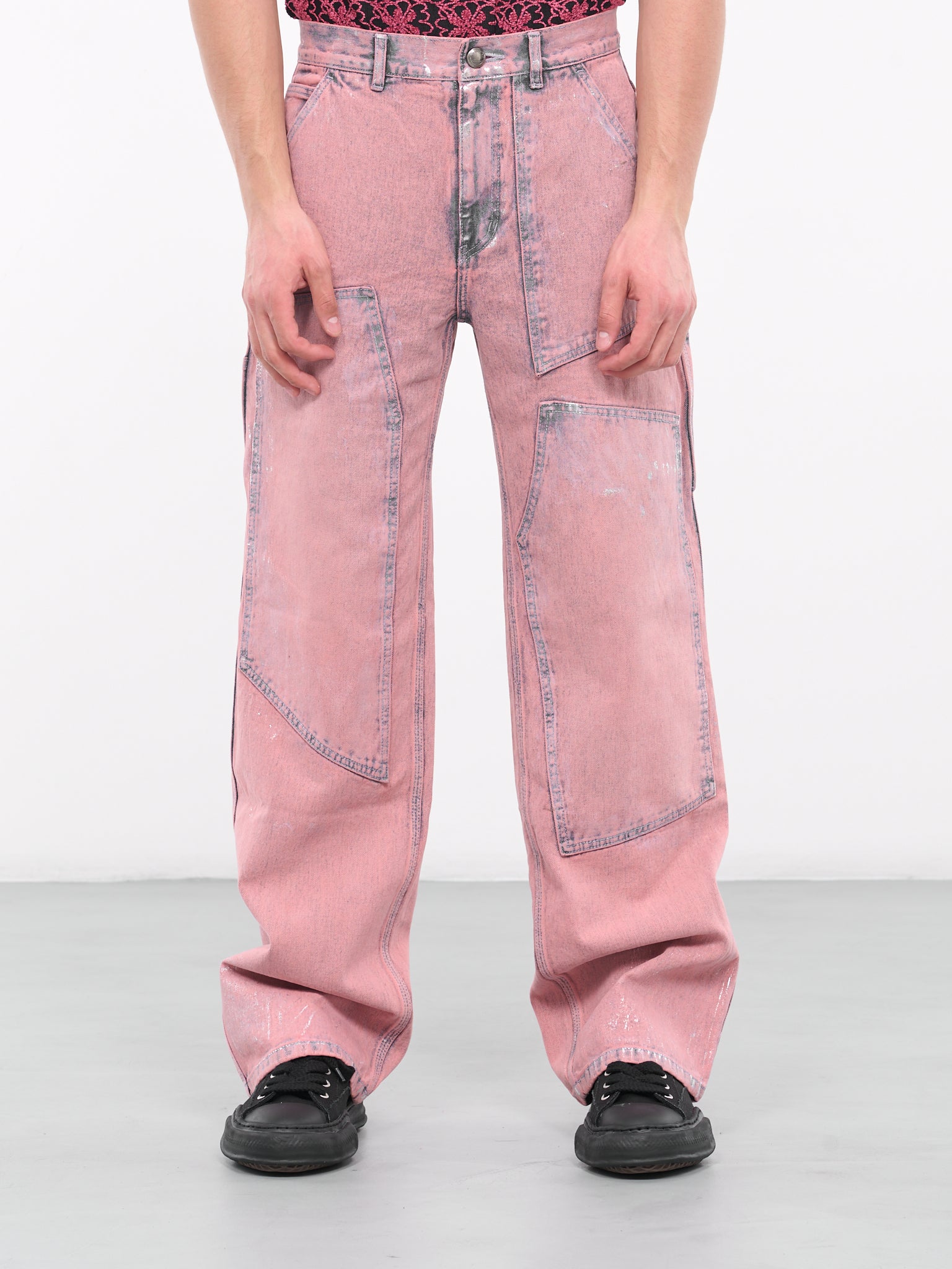 Coated Jeans (APA685M-DUST-PINK)