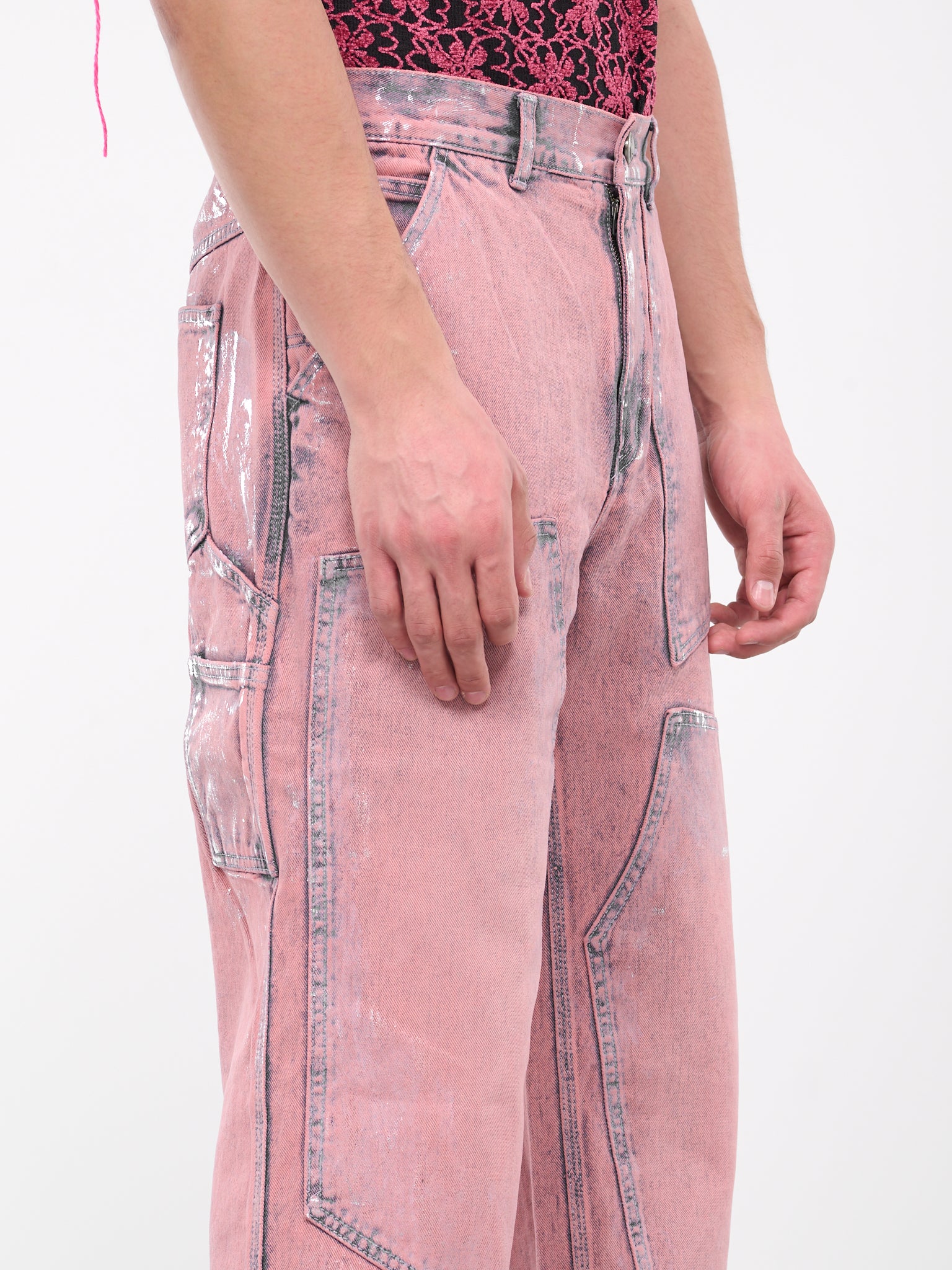 Coated Jeans (APA685M-DUST-PINK)