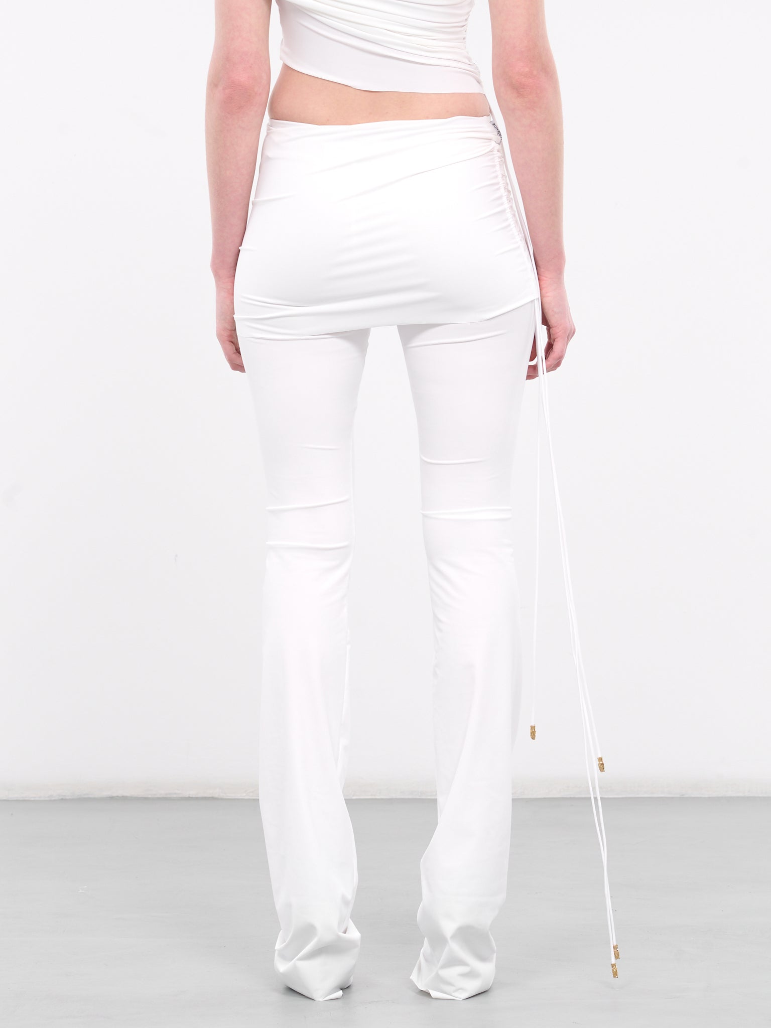 Majolica Laced Pants (AQPTJC06-WHITE)