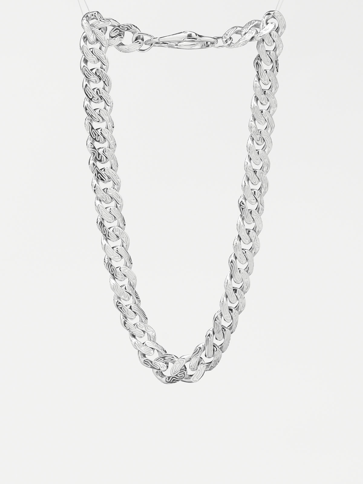 Archipelago Chain Necklace (ARCHIPELAGO-14MM-SILVER)