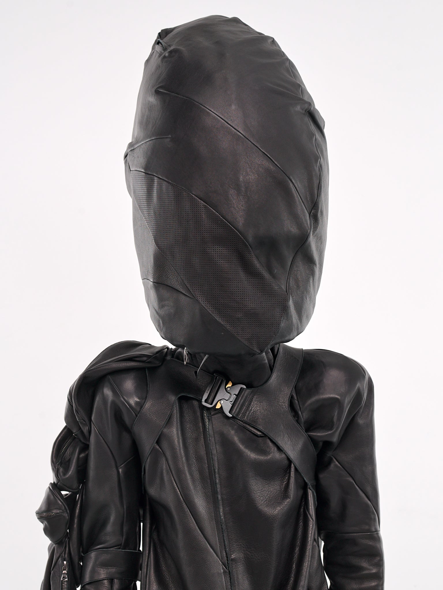 'The Architect' Sculptural Helmet (ARCHITECT-HELMET-BLACK)