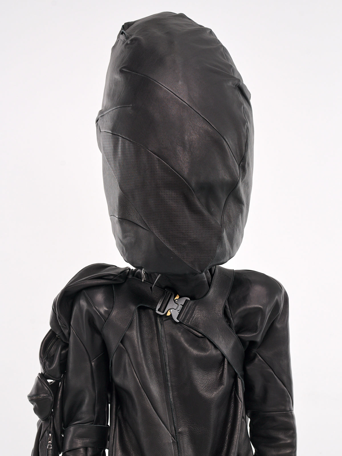 'The Architect' Sculptural Helmet (ARCHITECT-HELMET-BLACK)