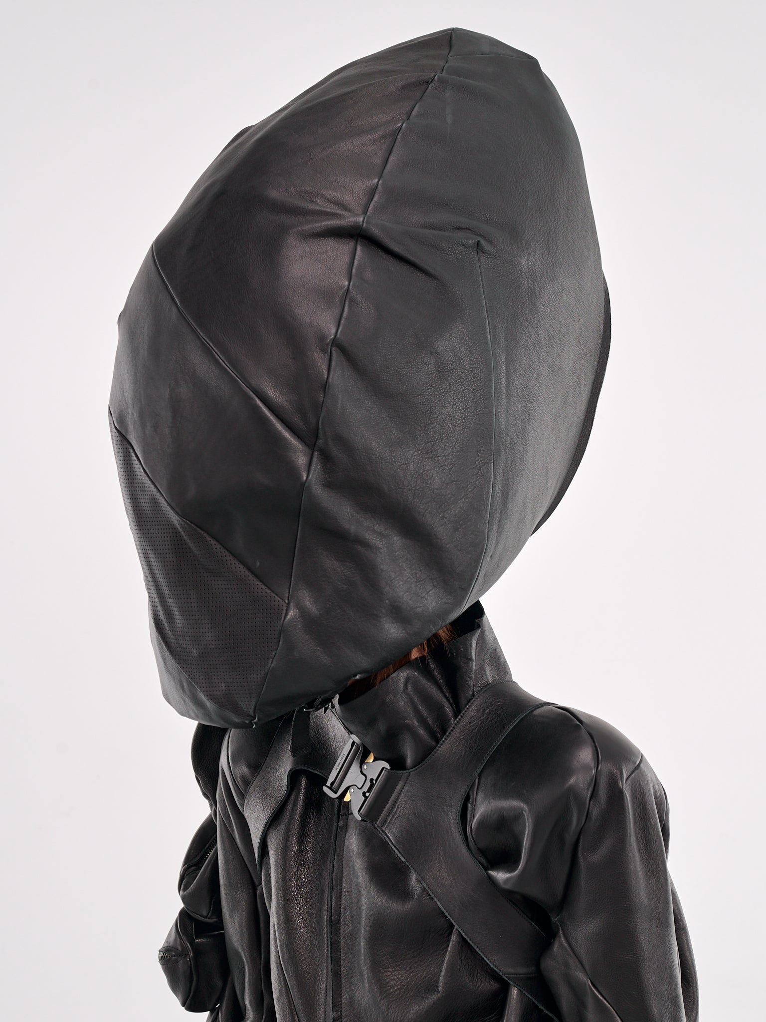 'The Architect' Sculptural Helmet (ARCHITECT-HELMET-BLACK)