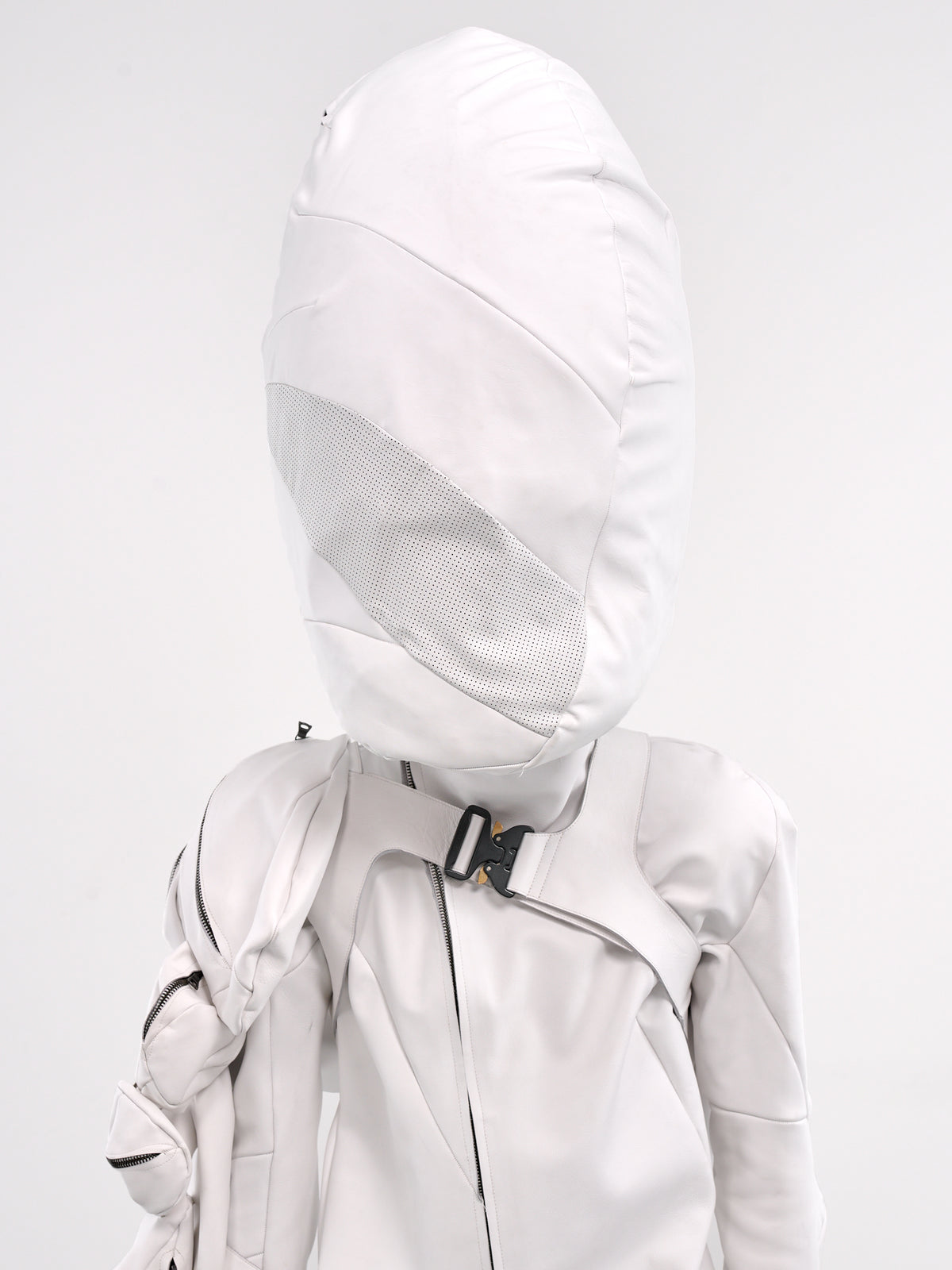 'The Architect' Sculptural Helmet (ARCHITECT-HELMET-WHITE)