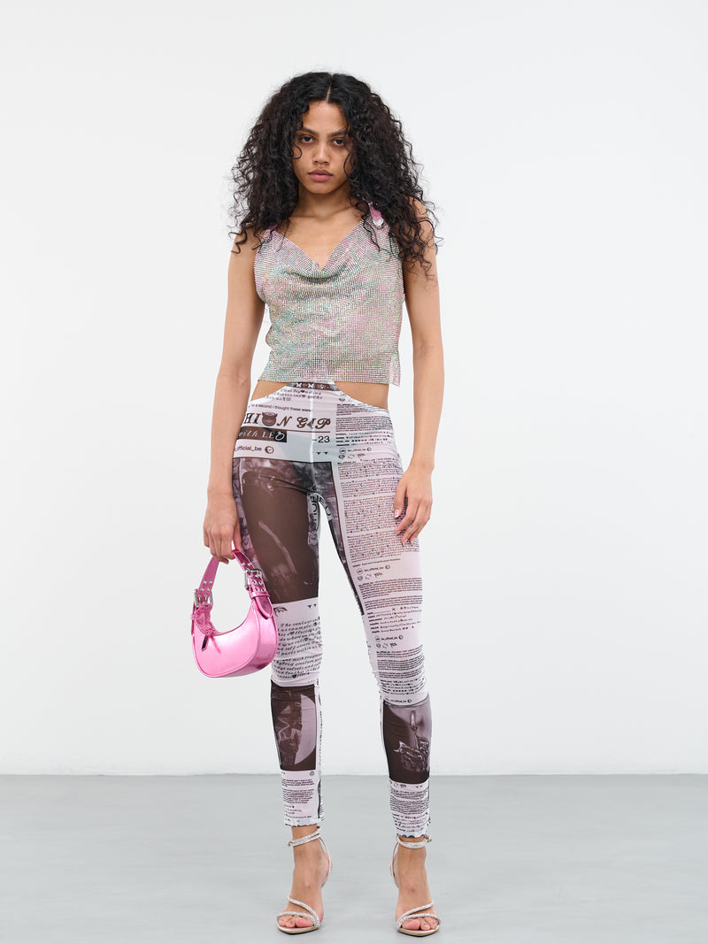 Ares Cut-Out Pants (ARES-WHITE)