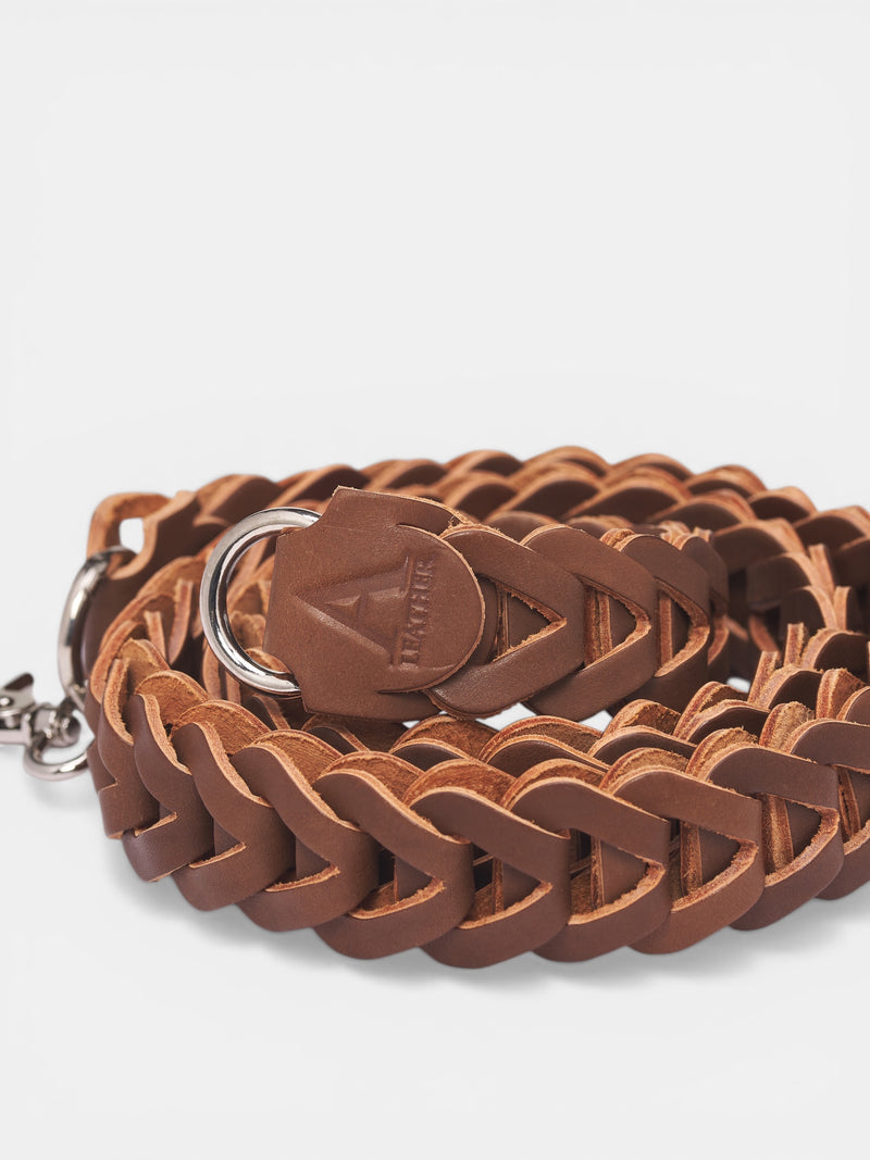 A LEATHER Braided Leather Strap | H.Lorenzo - detail 