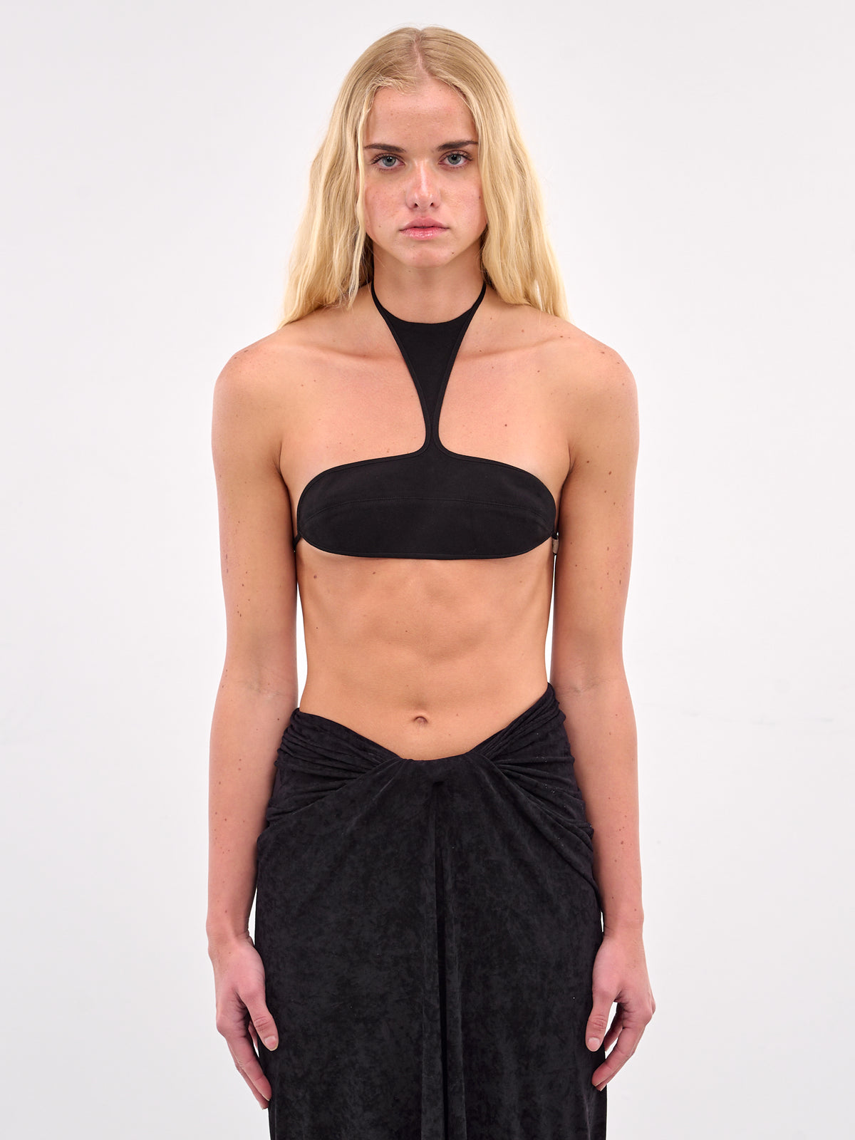 Halterneck Bra (AS01T1BL900-BLACK)