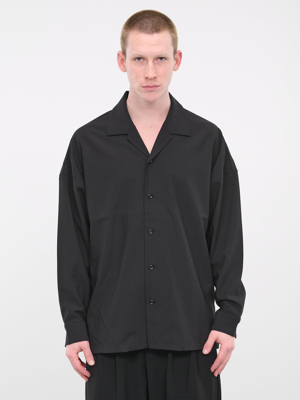 Collared Shirt (AS32-055-BLACK)