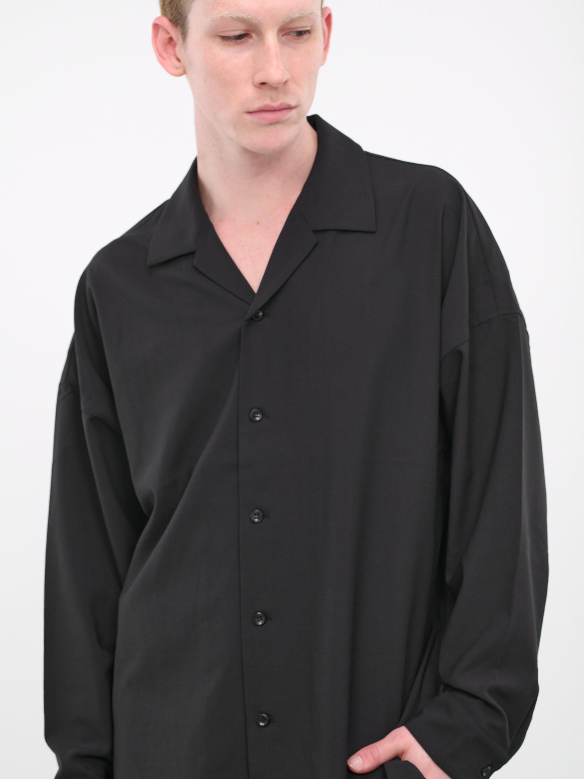 Collared Shirt (AS32-055-BLACK)
