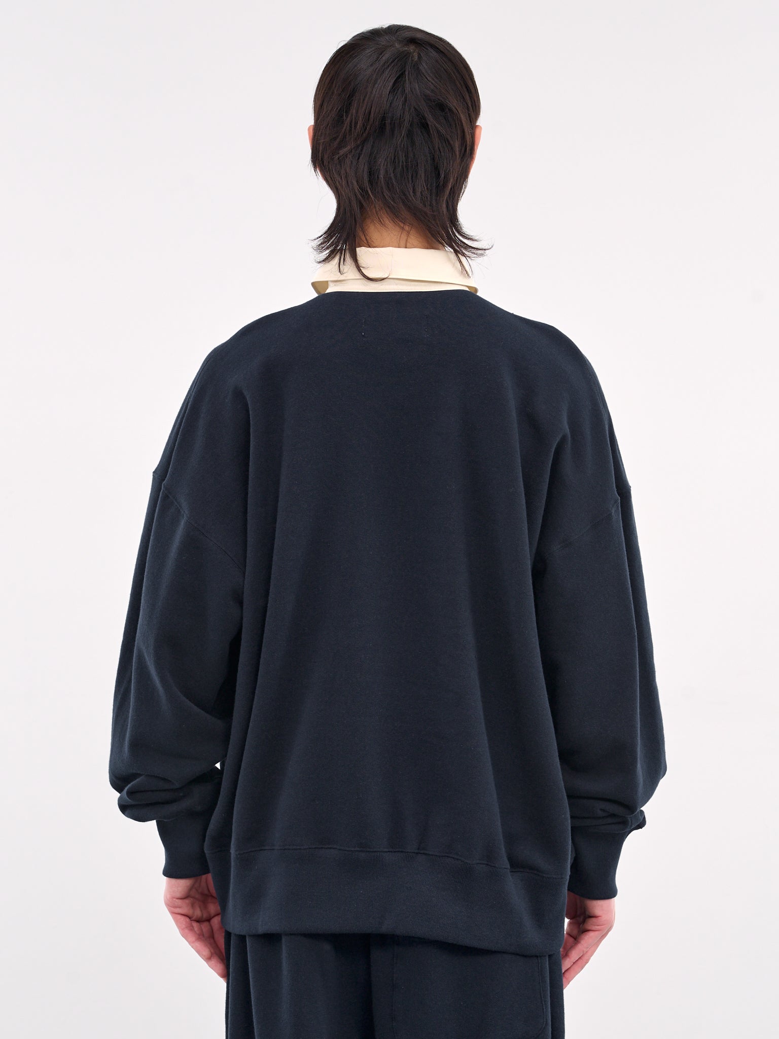 Polo Sweatshirt (AT-SW001-SS8-NAVY)