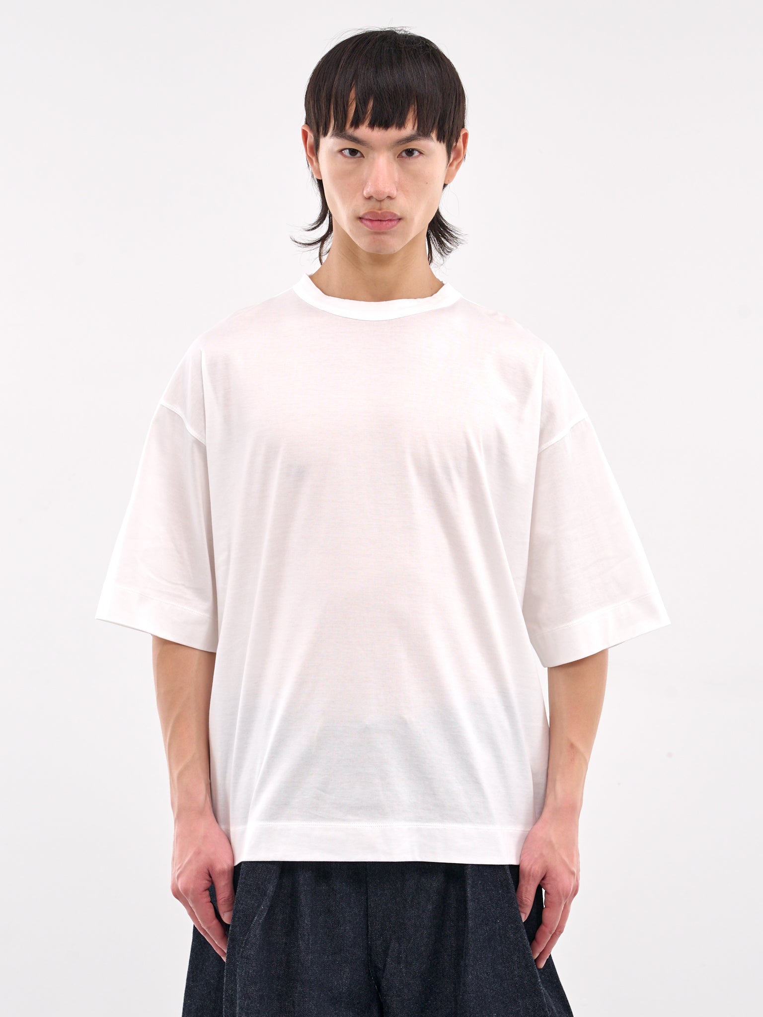 Oversized Tee (AT-T002-SS8-WHITE)