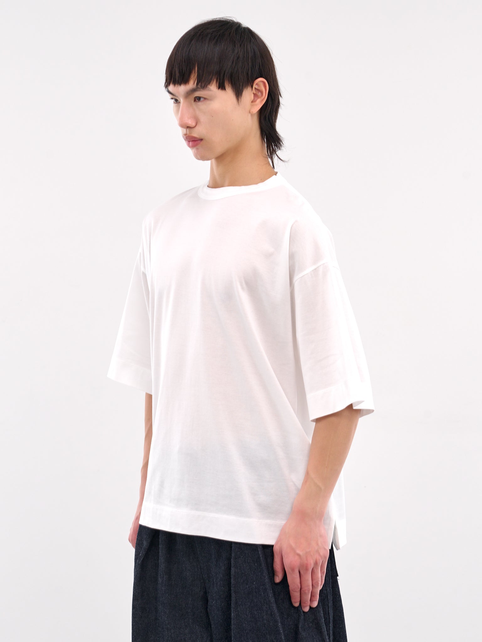 Oversized Tee (AT-T002-SS8-WHITE)