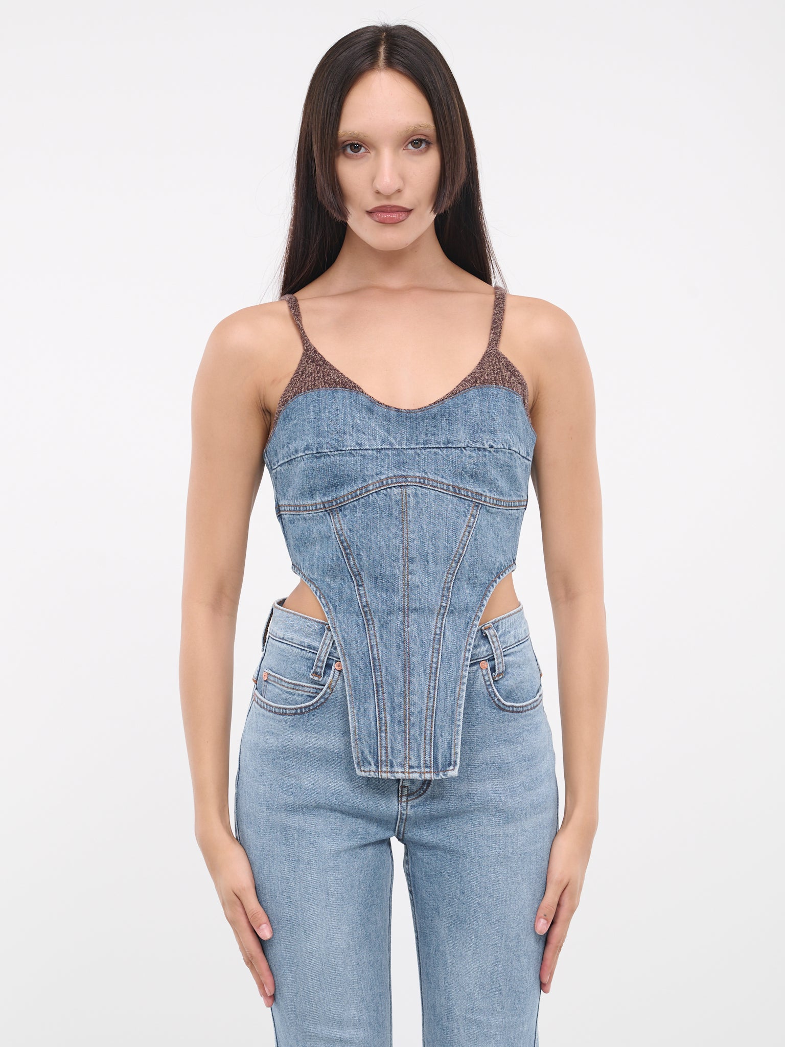 Chuko Denim Camisole (ATB982W-WASBLU)