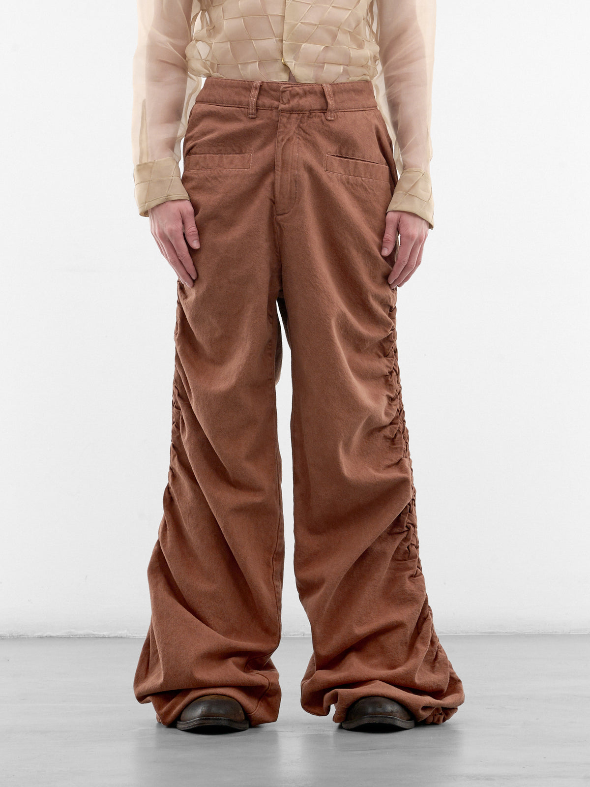 Washed Terracotta Denim Aurora Pants (AURORA-PANTS-WASHED-TERRACOTTA)