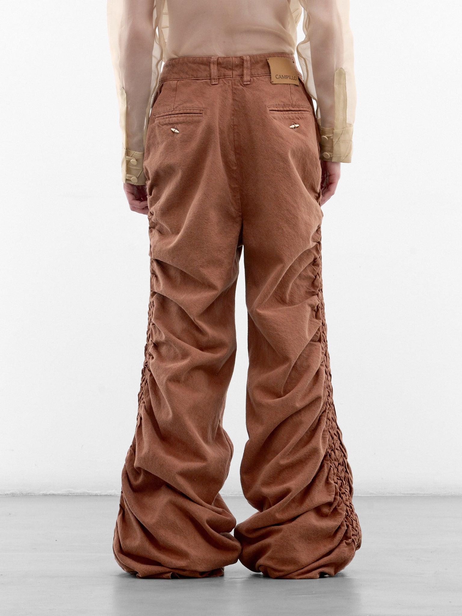 Washed Terracotta Denim Aurora Pants (AURORA-PANTS-WASHED-TERRACOTTA)
