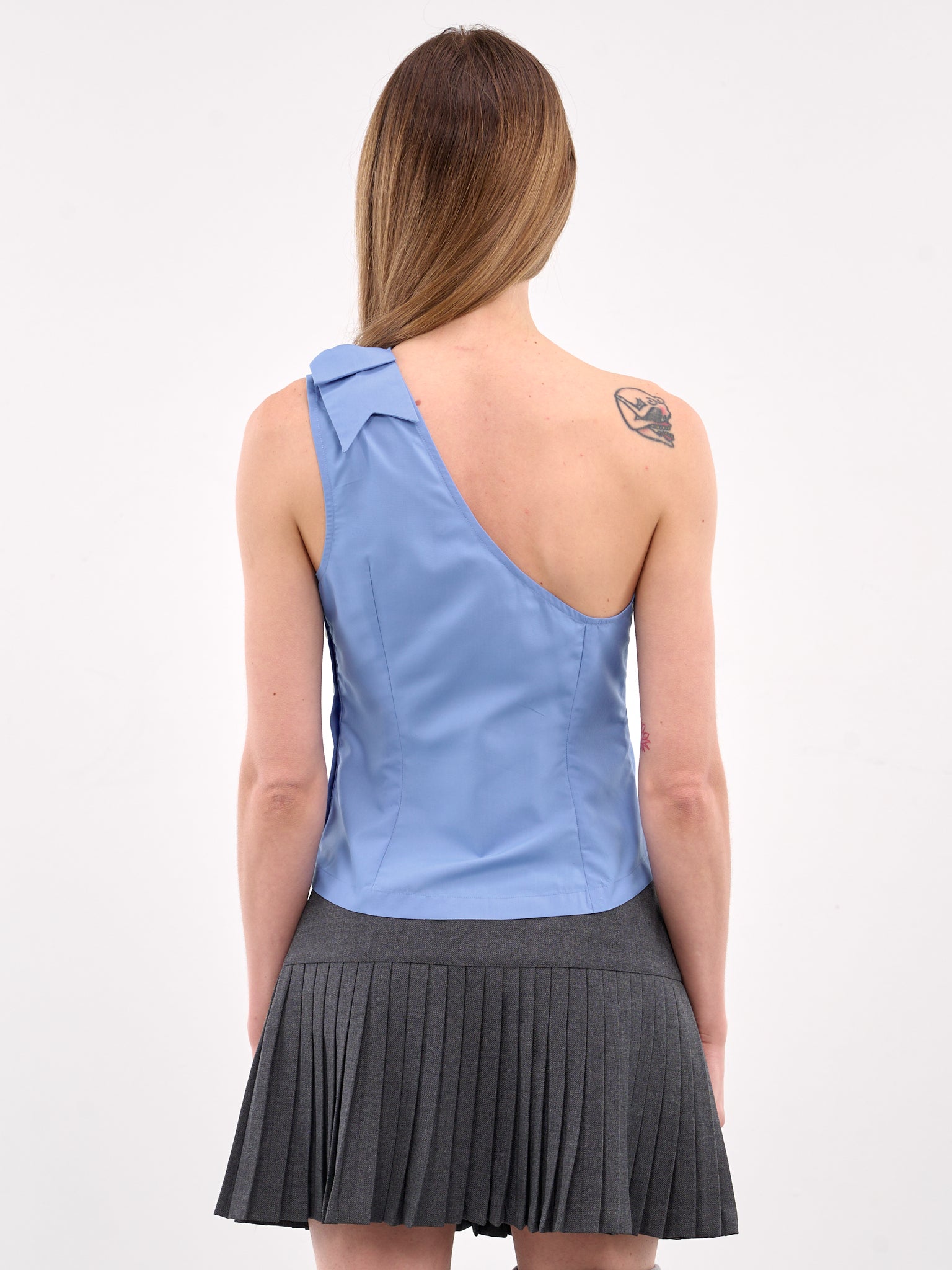 One Shoulder Top (AW002-BLUE)