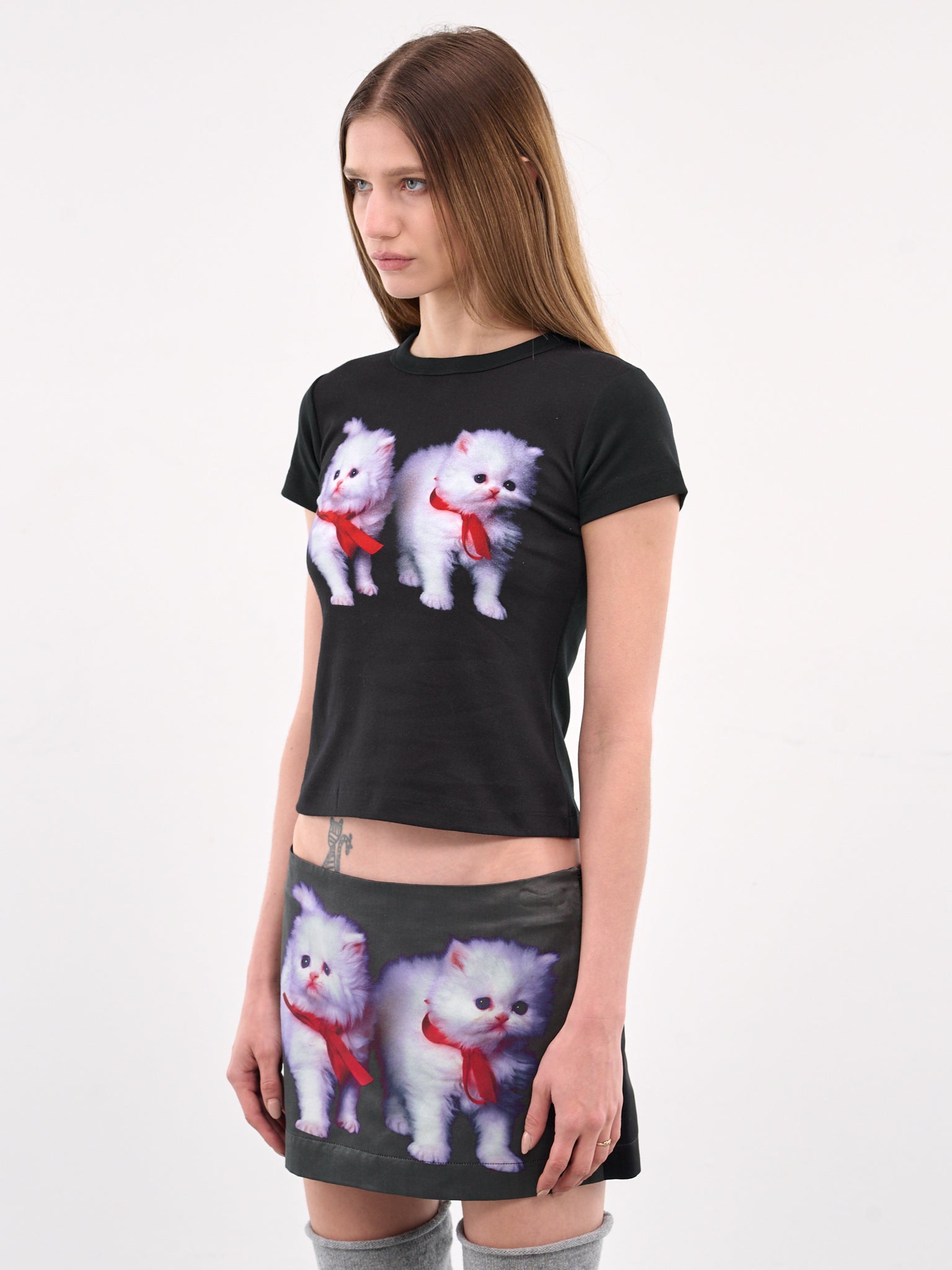 Kitten Graphic Tee (AW065-KITTEN)