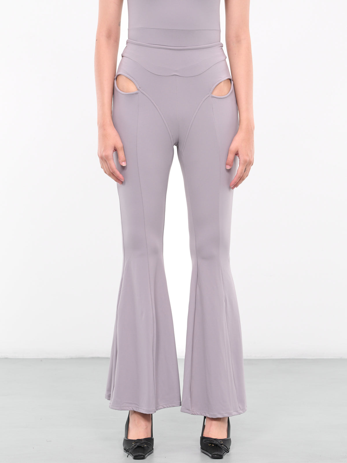 Cut-Out Pants (AW23-PA-04AS-ASHES-OF-ROSES)