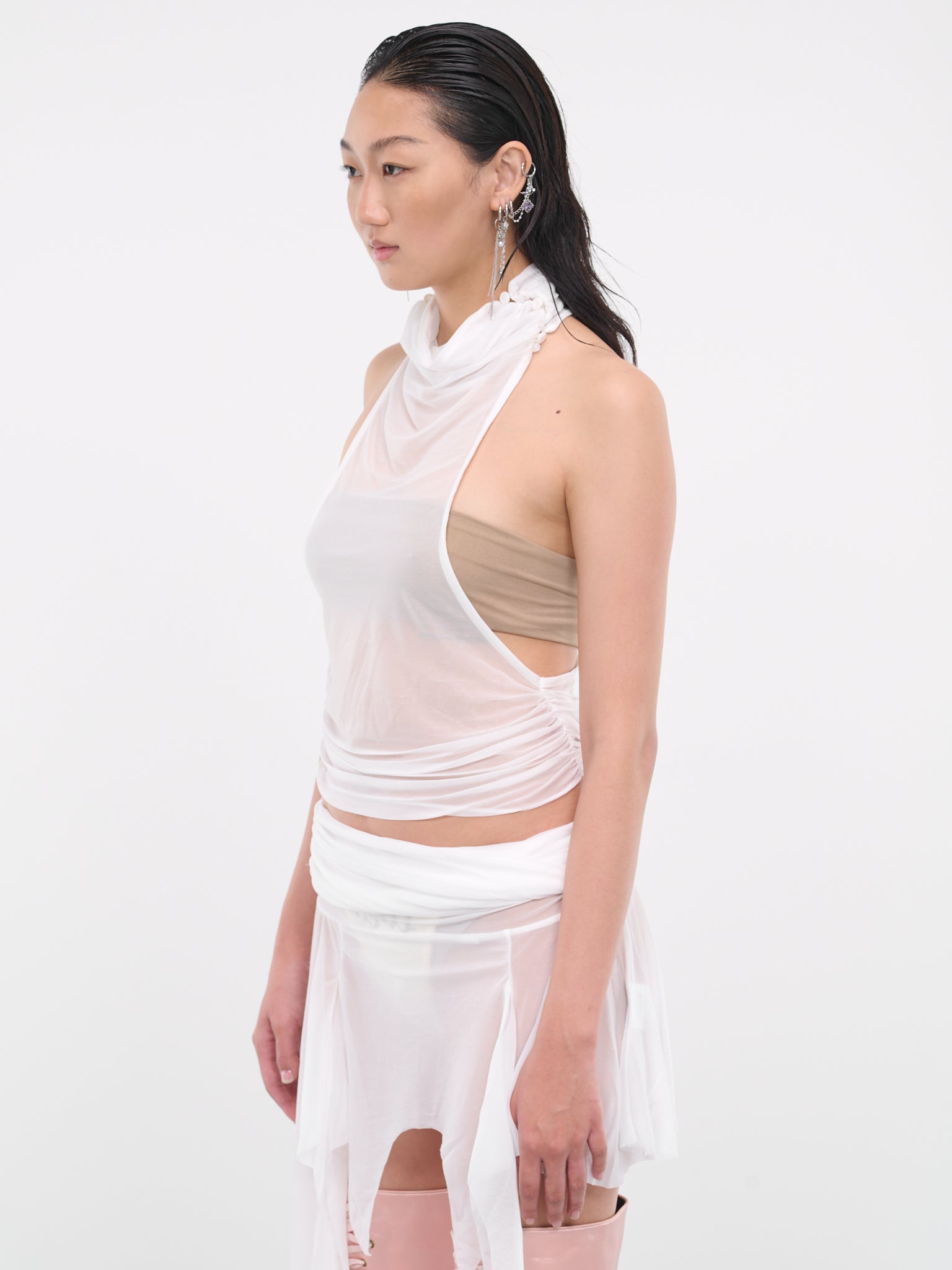 Sheer Top (AW23-TOP-12WH-WHITE)