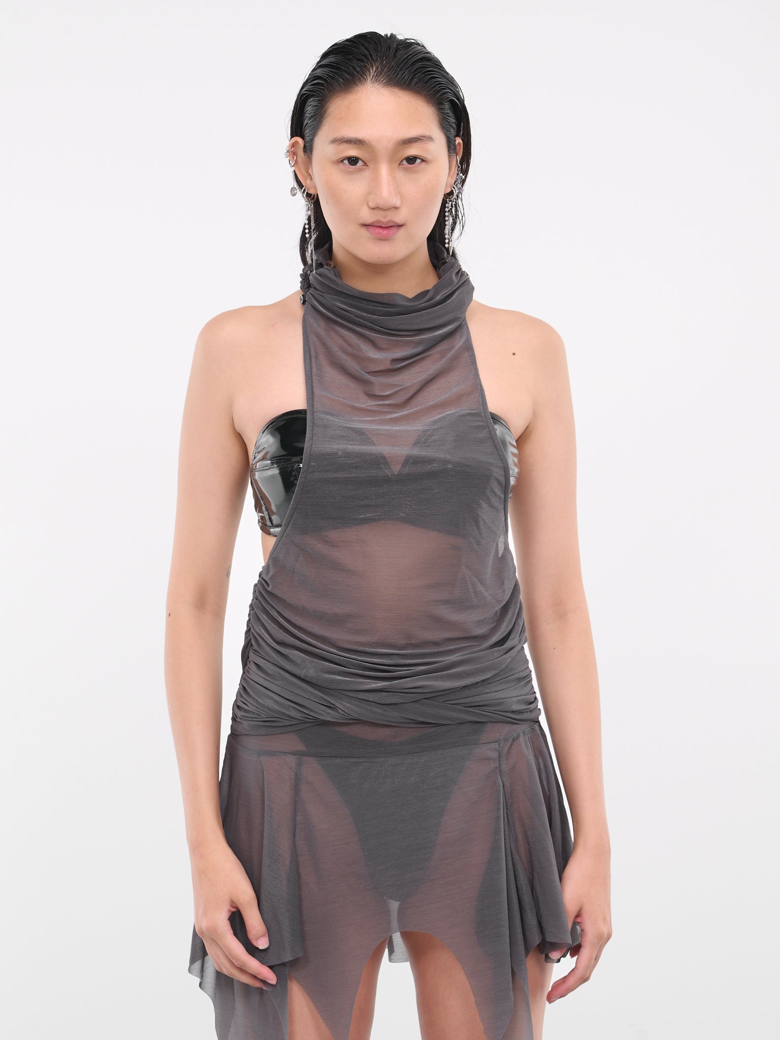 Sheer Top (AW23-TOP12GR-GREY)
