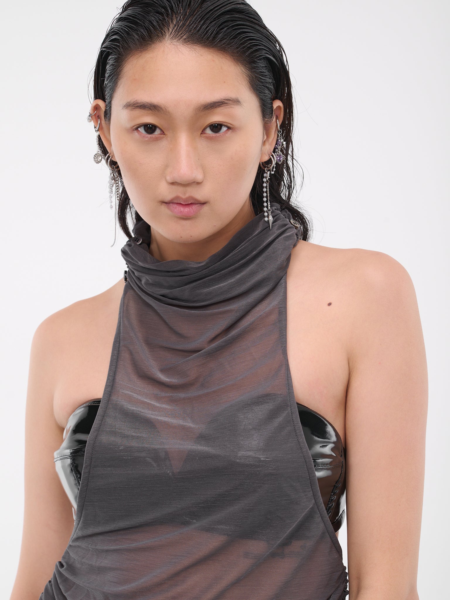 Sheer Top (AW23-TOP12GR-GREY)